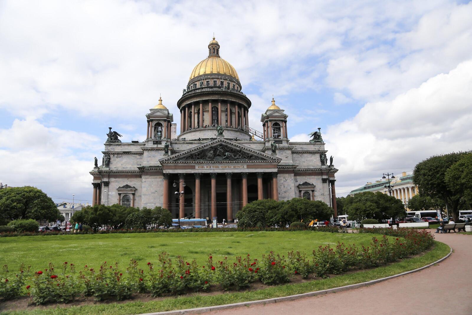 Обои Исаакиевский собор Санкт- Петербург храм на рабочий стол