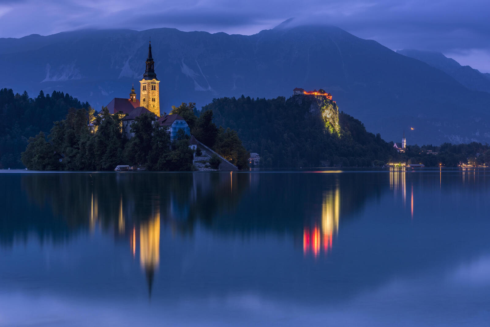Обои Словения Lake Bled Bled Lake на рабочий стол