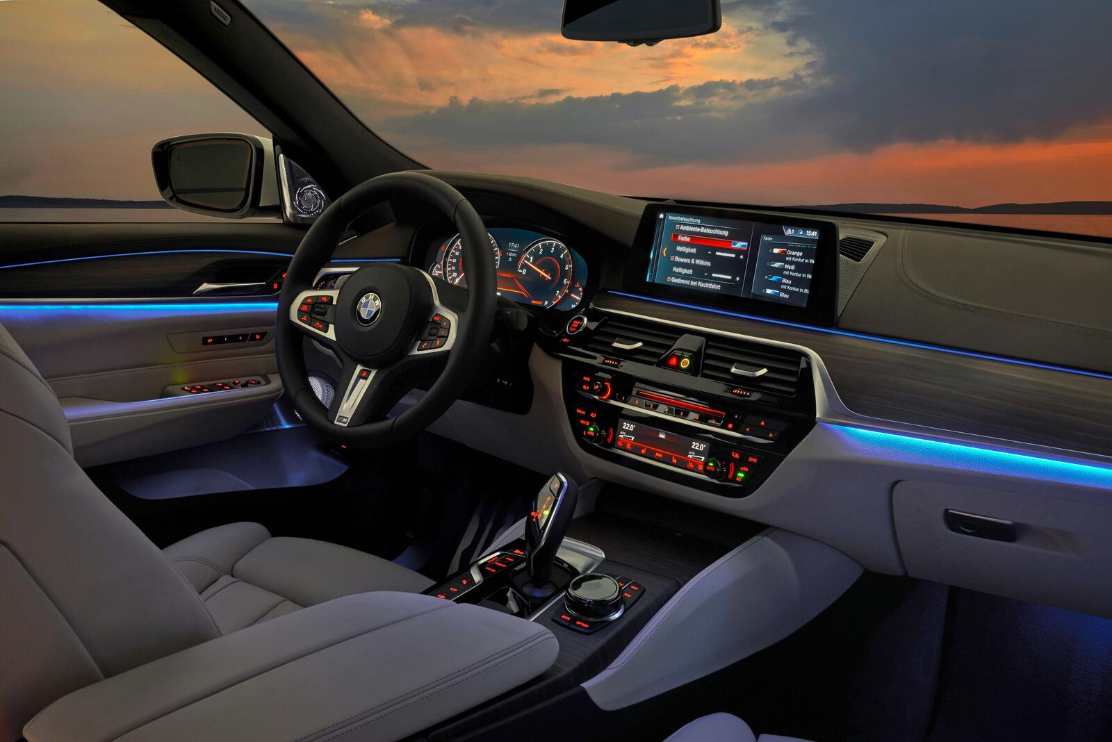 Wallpapers BMW 6er Gran Turismo 640i xDrive steering wheel machine on the desktop