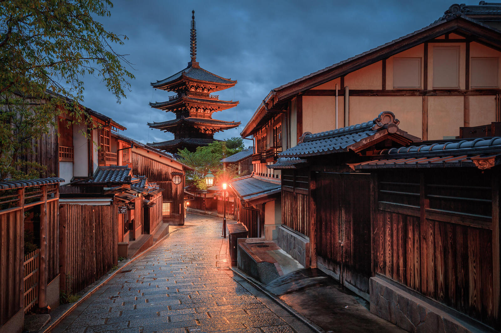 Обои Япония Киото пагода на рабочий стол