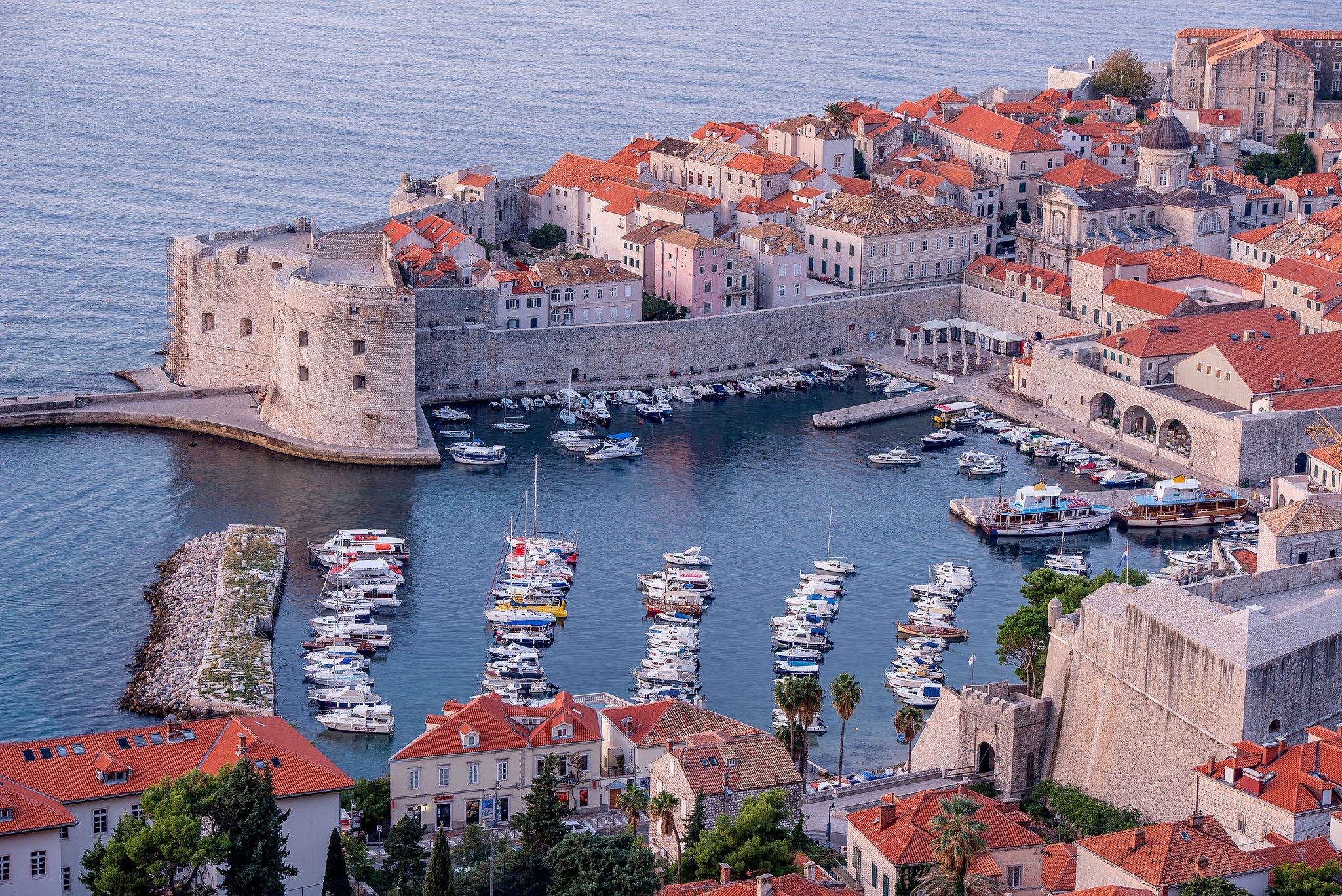 Wallpapers Dubrovnik cityscape Croatia on the desktop
