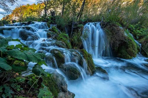 Скачать картинку национальный парк плитвицкие озера, хорватия для рабочего стола бесплатно