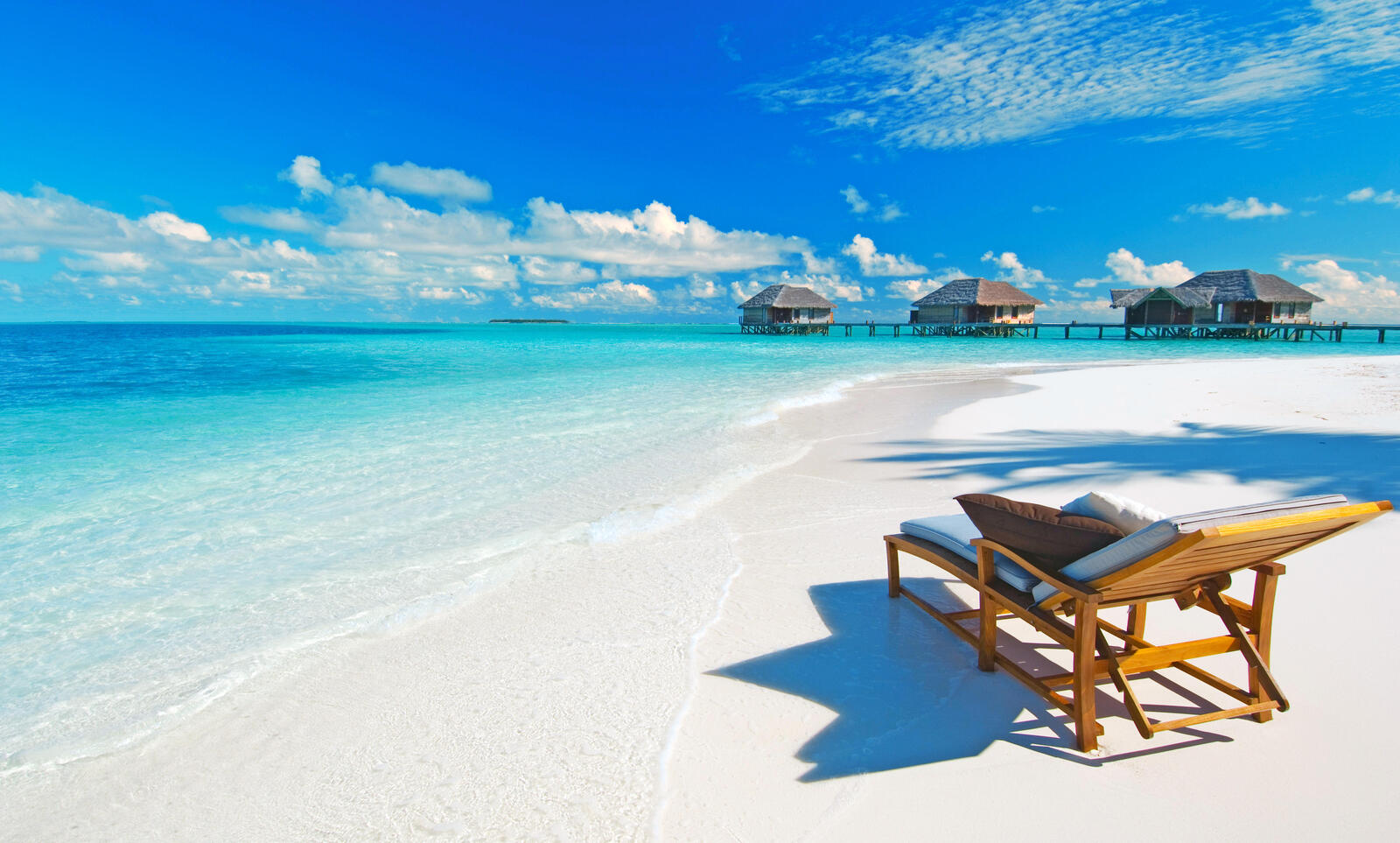 Обои Мальдивы Остров море на рабочий стол