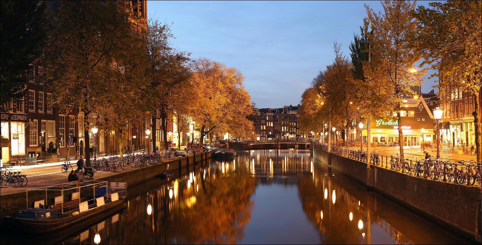 Обои Нидерланды Голландия город на рабочий стол