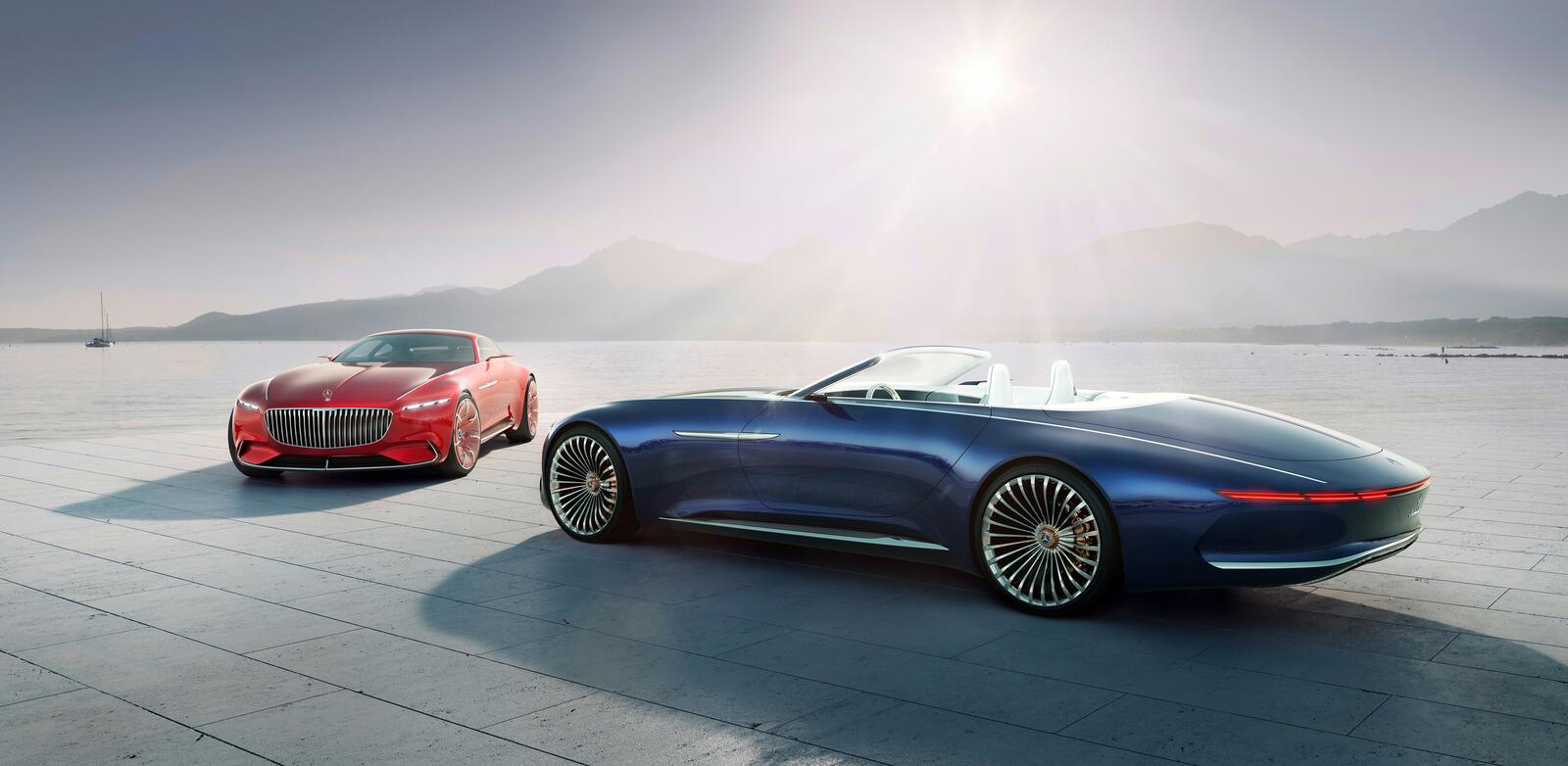 Wallpapers car Mercedes-Maybach 6 Cabriolet on the desktop