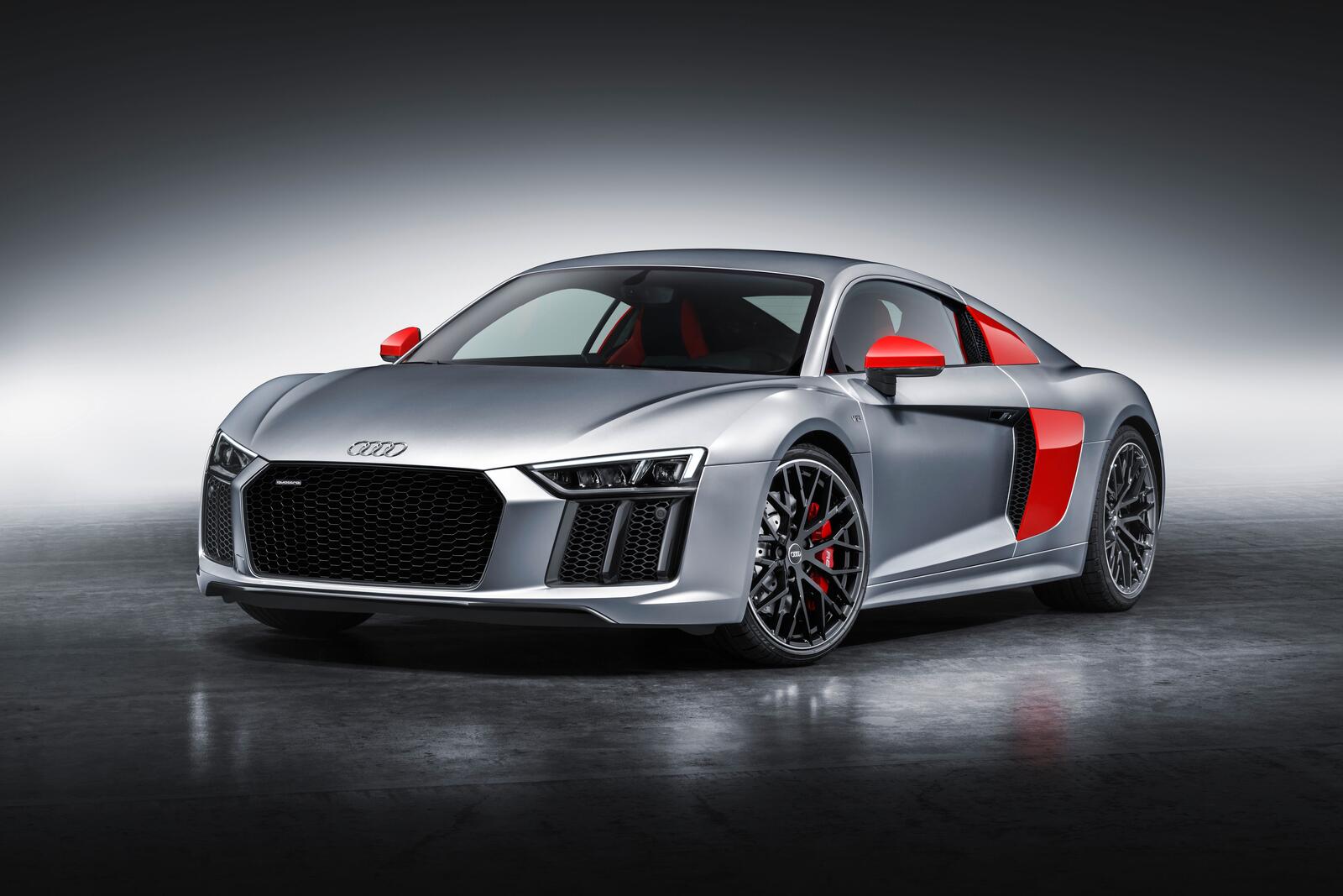 Wallpapers Audi R8 V10 Coupe Edition Audi Sport view from front machine on the desktop