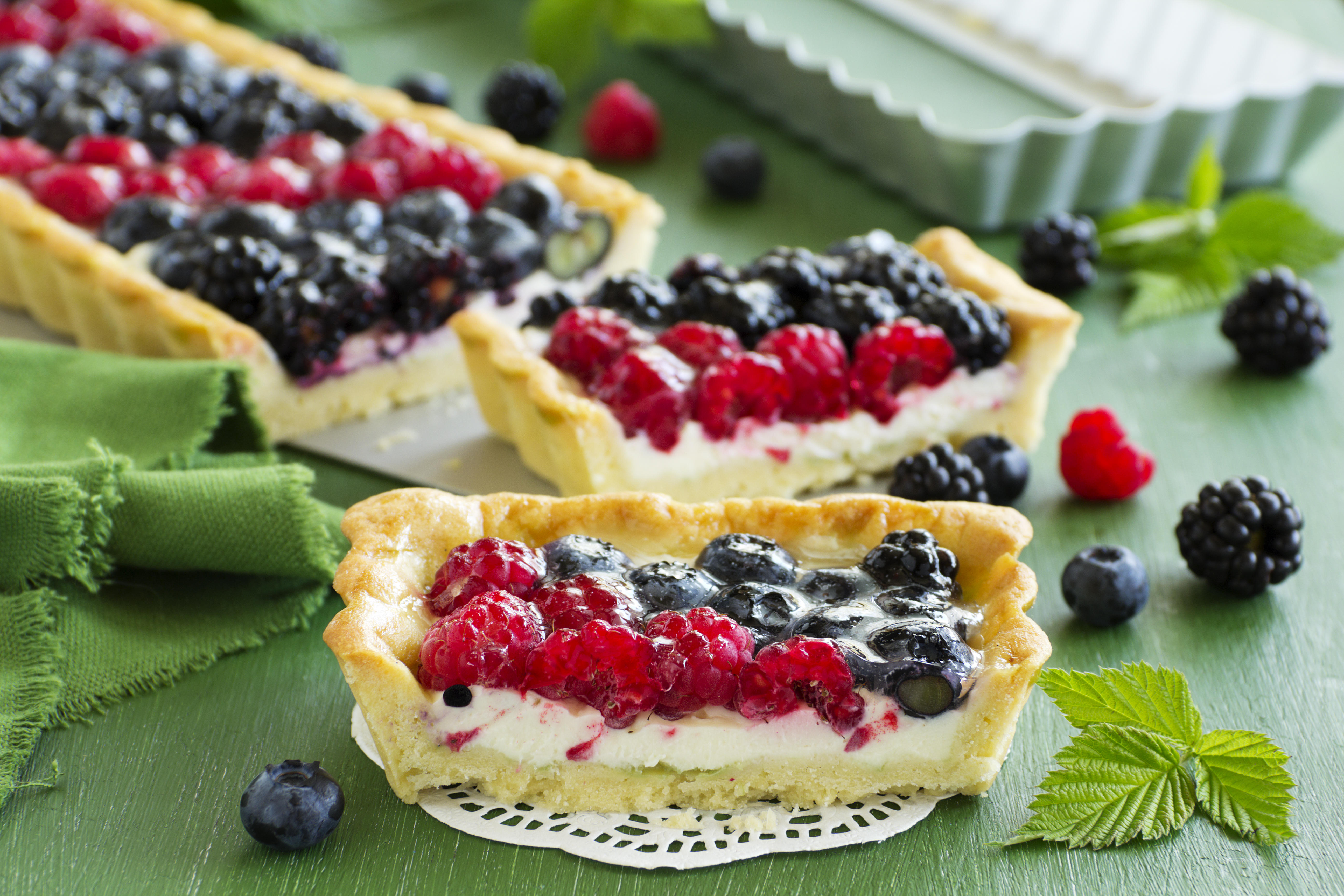 ежевика малина ягоды пирог BlackBerry raspberry berries pie бесплатно