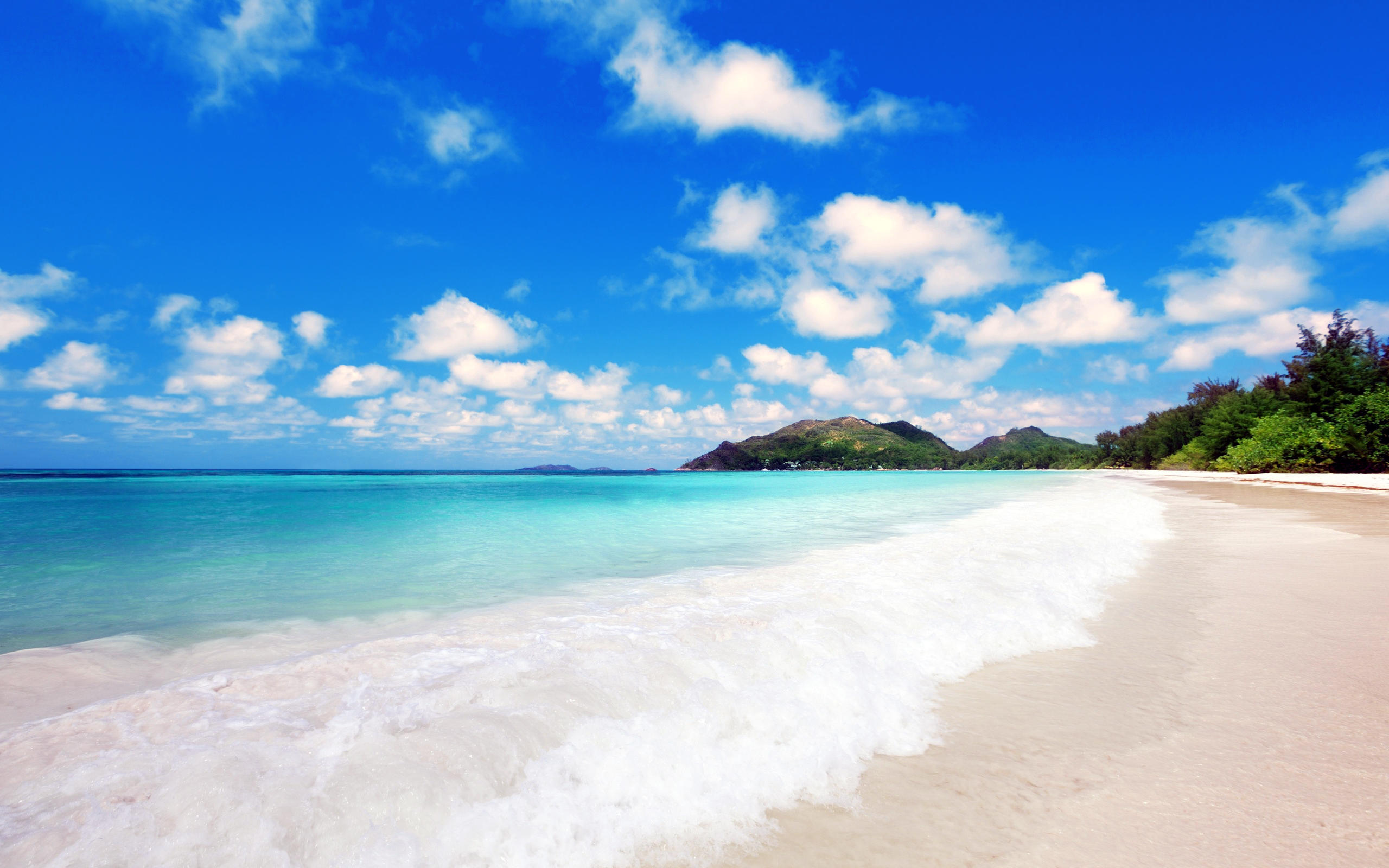 Photo free sea, white sand, tropics