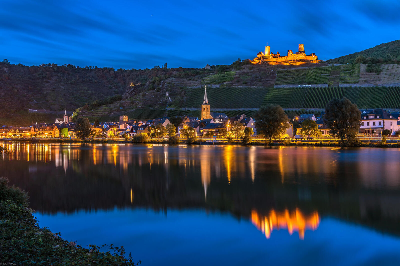 Wallpapers Mosel Germany Rhineland-Palatinate on the desktop