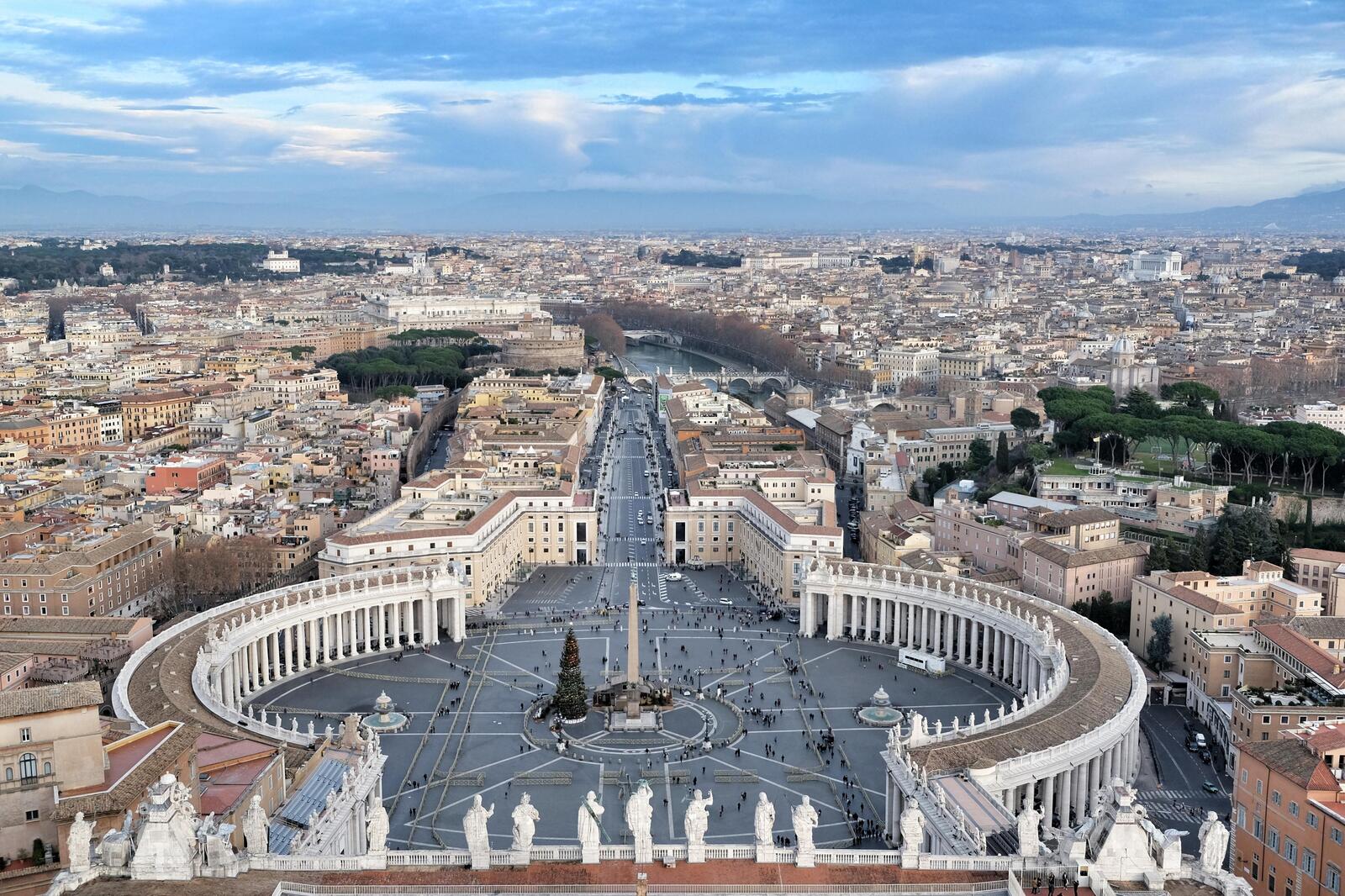 Обои Ватикан Рим Италия на рабочий стол