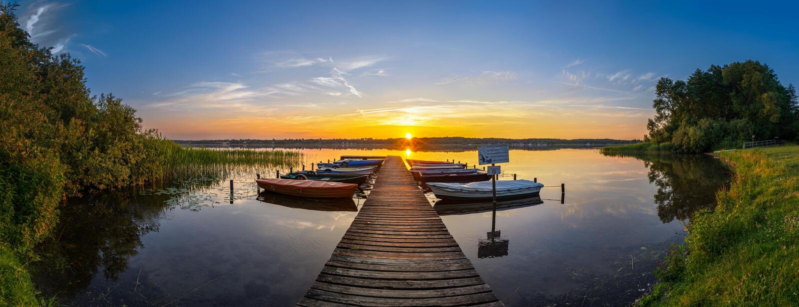Обои озеро Ratzeburg Шлезвиг-Гольштейн на рабочий стол
