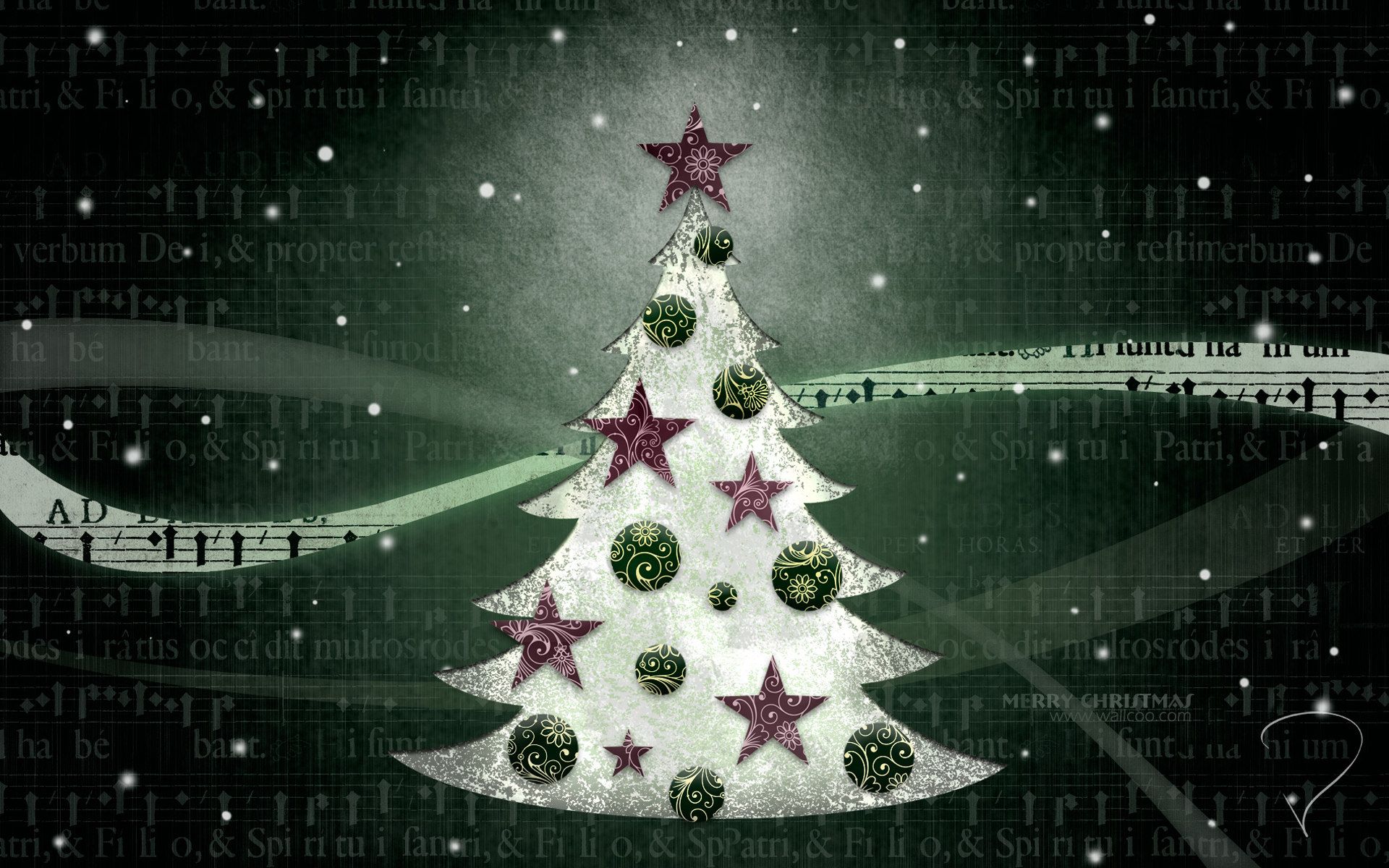 Wallpapers holiday new year tree on the desktop