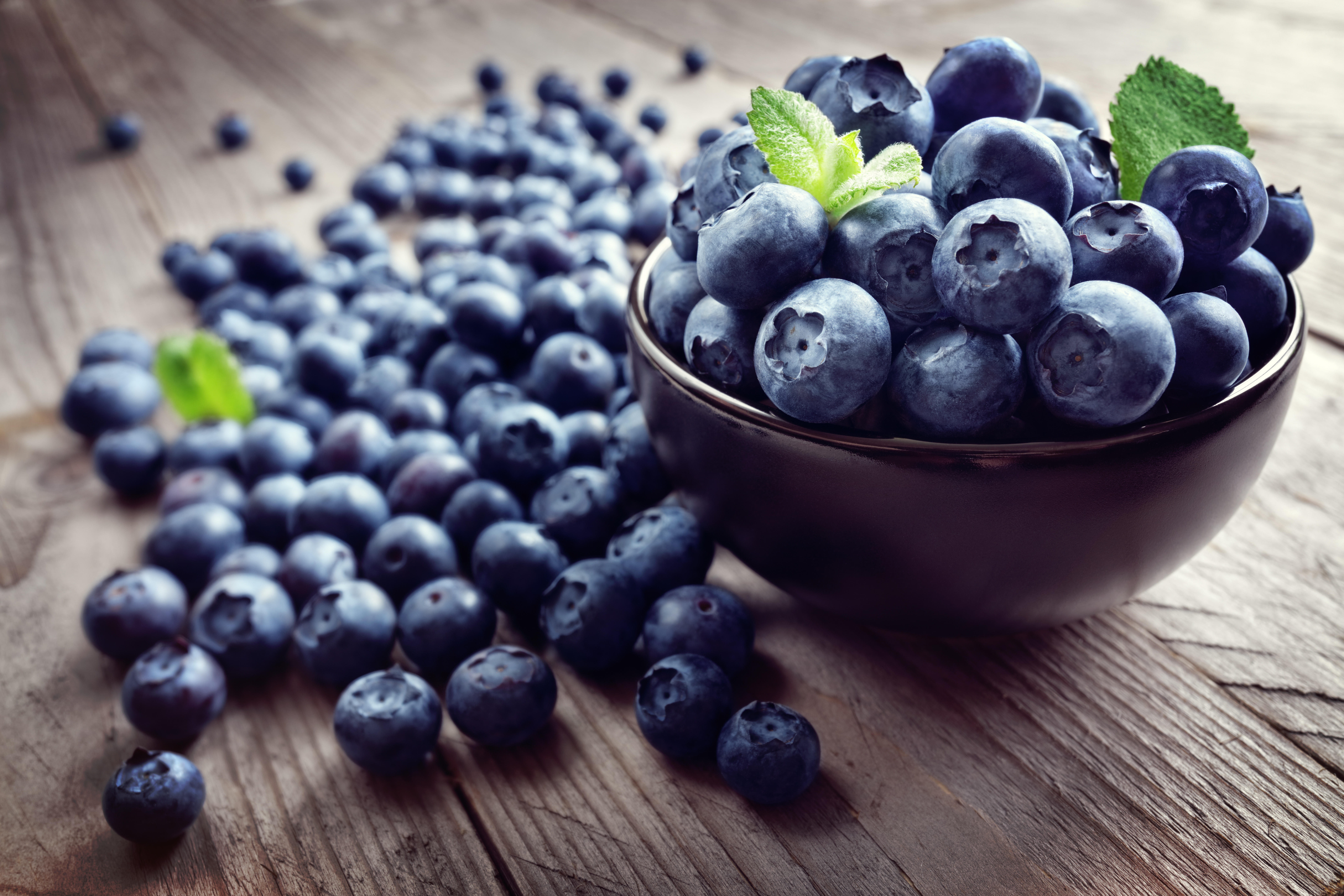 еда черника ягоды food blueberries berries загрузить
