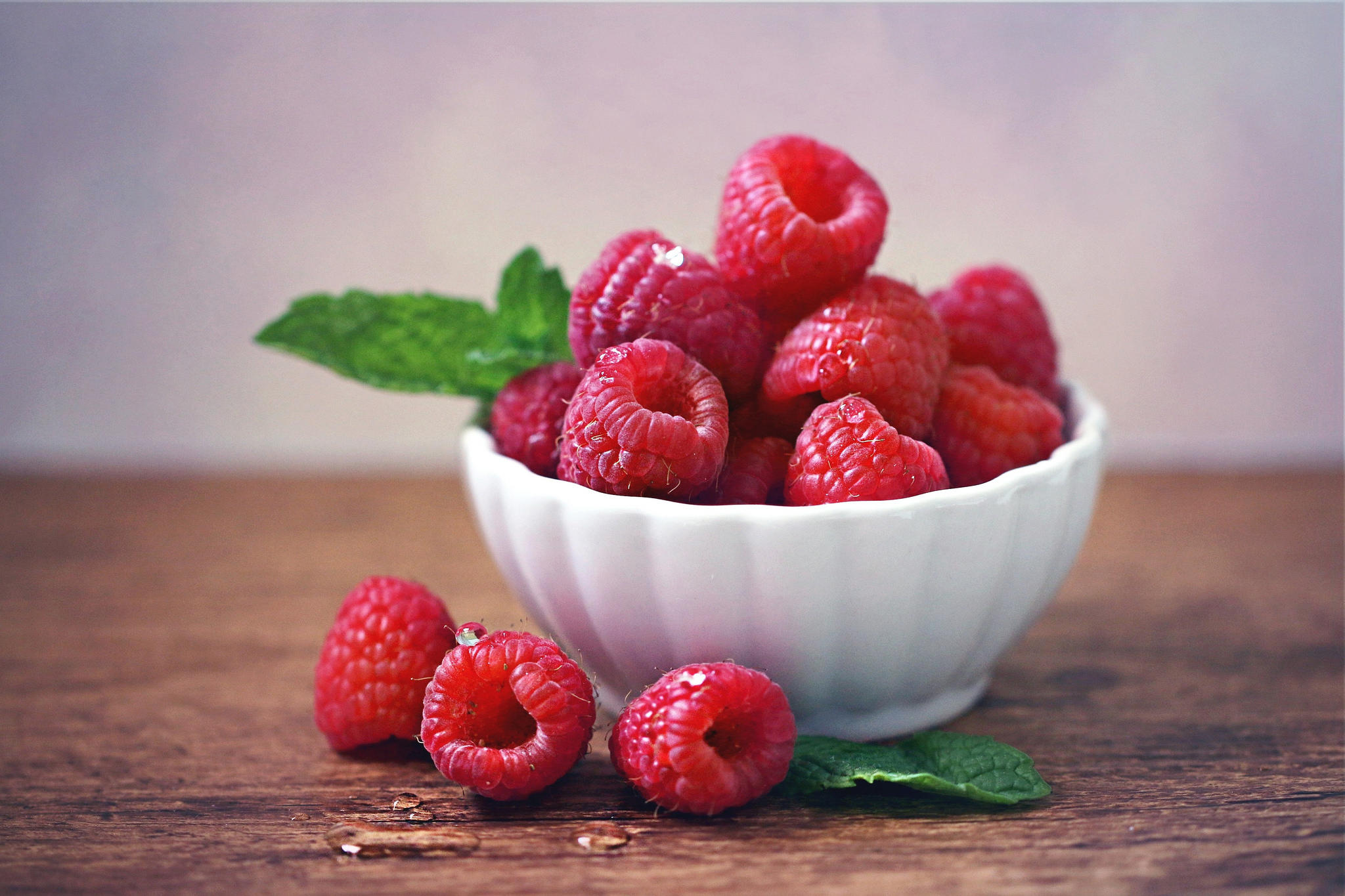 Фото бесплатно малина, ягоды, еда