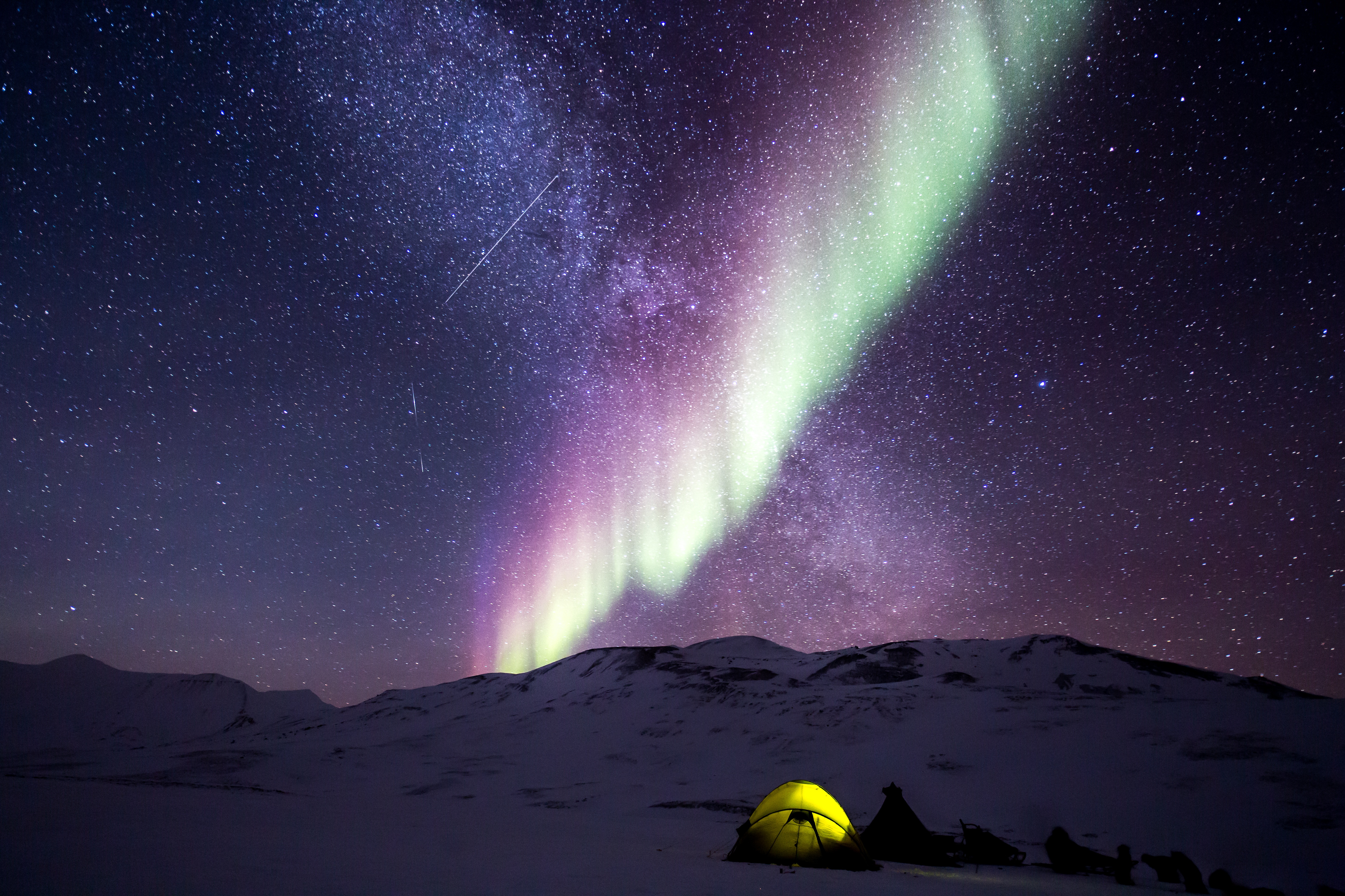 Photo free outer space, free images, aurora borealis