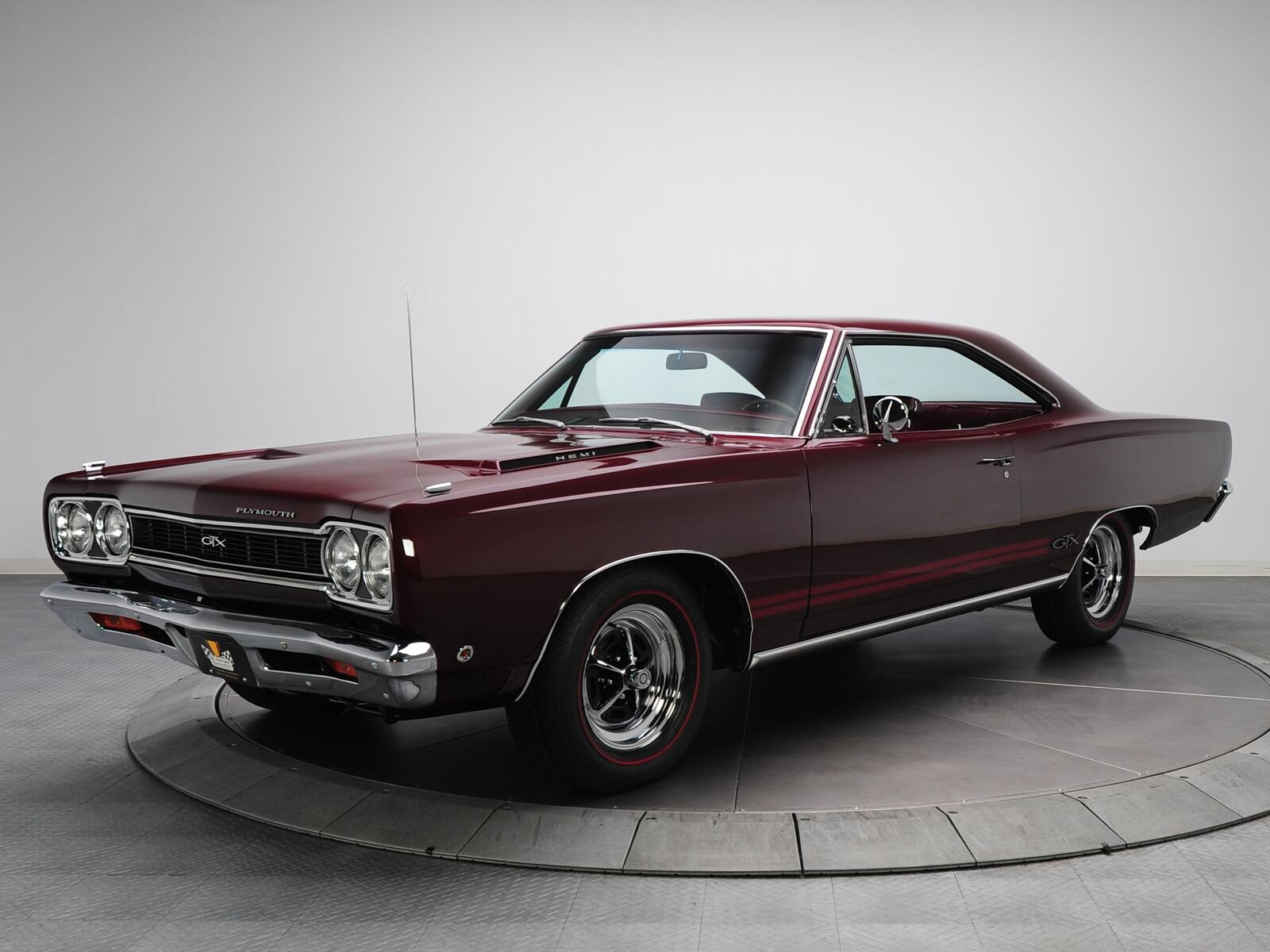 Wallpapers cars plymouth gtx 1968 automobiles on the desktop