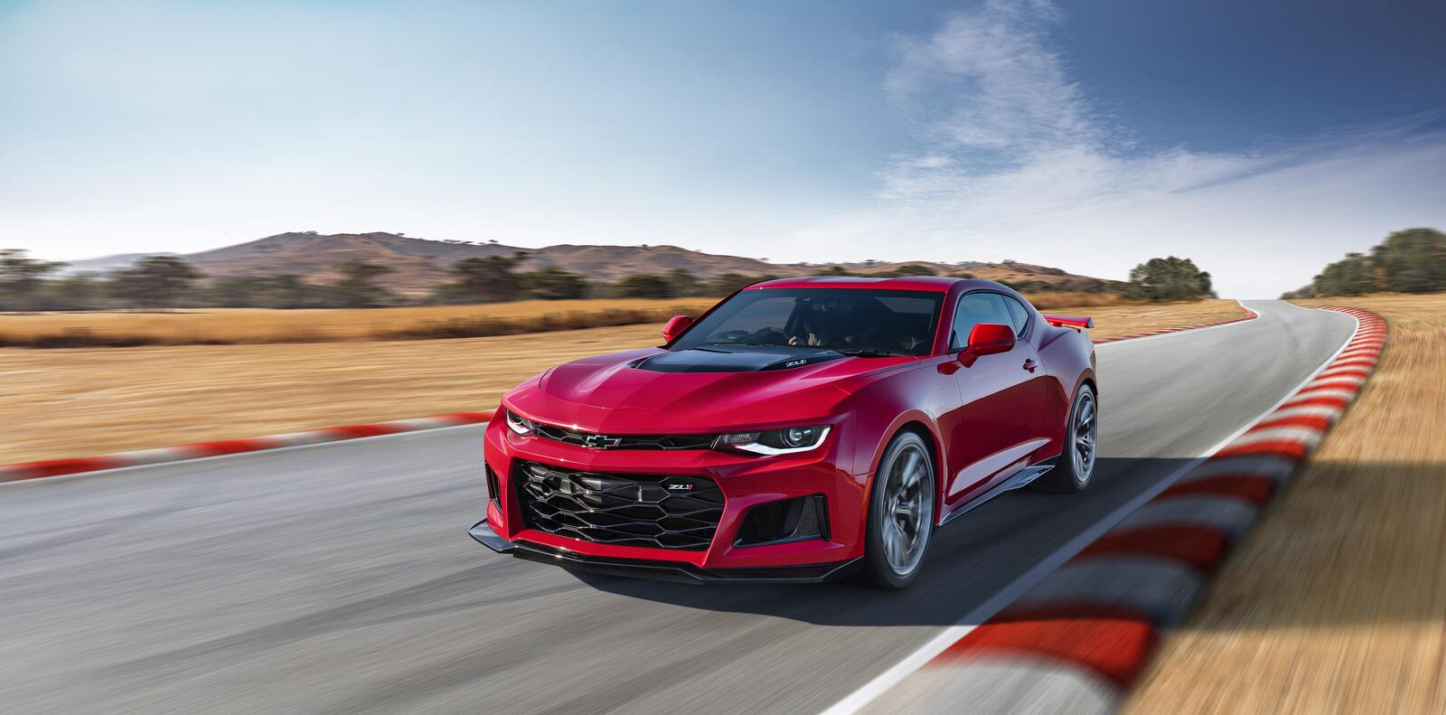 Wallpapers Chevrolet Camaro Zl1 muscle cars racing track on the desktop