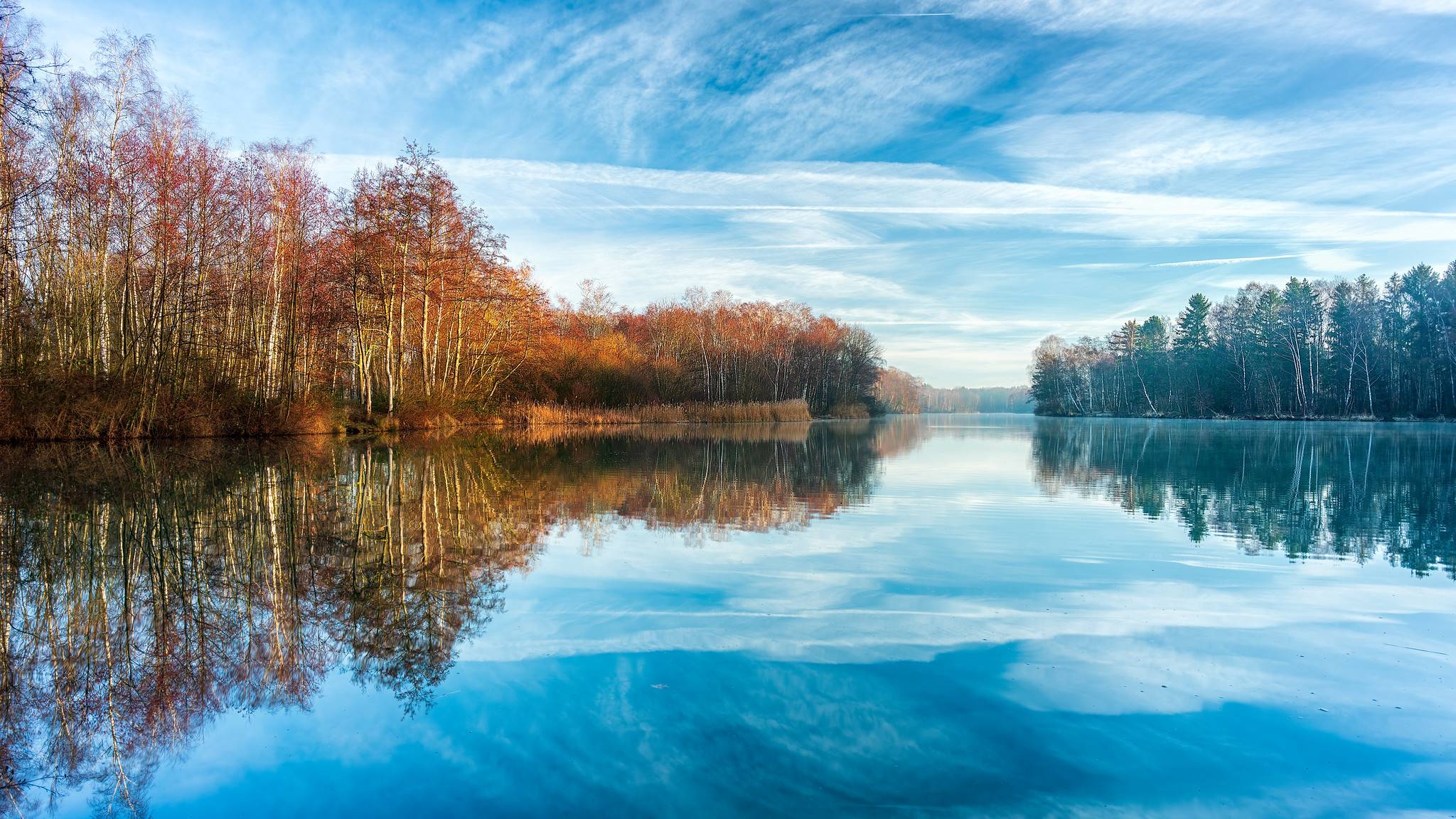 免费照片照片免费的湖，秋天和没有注册