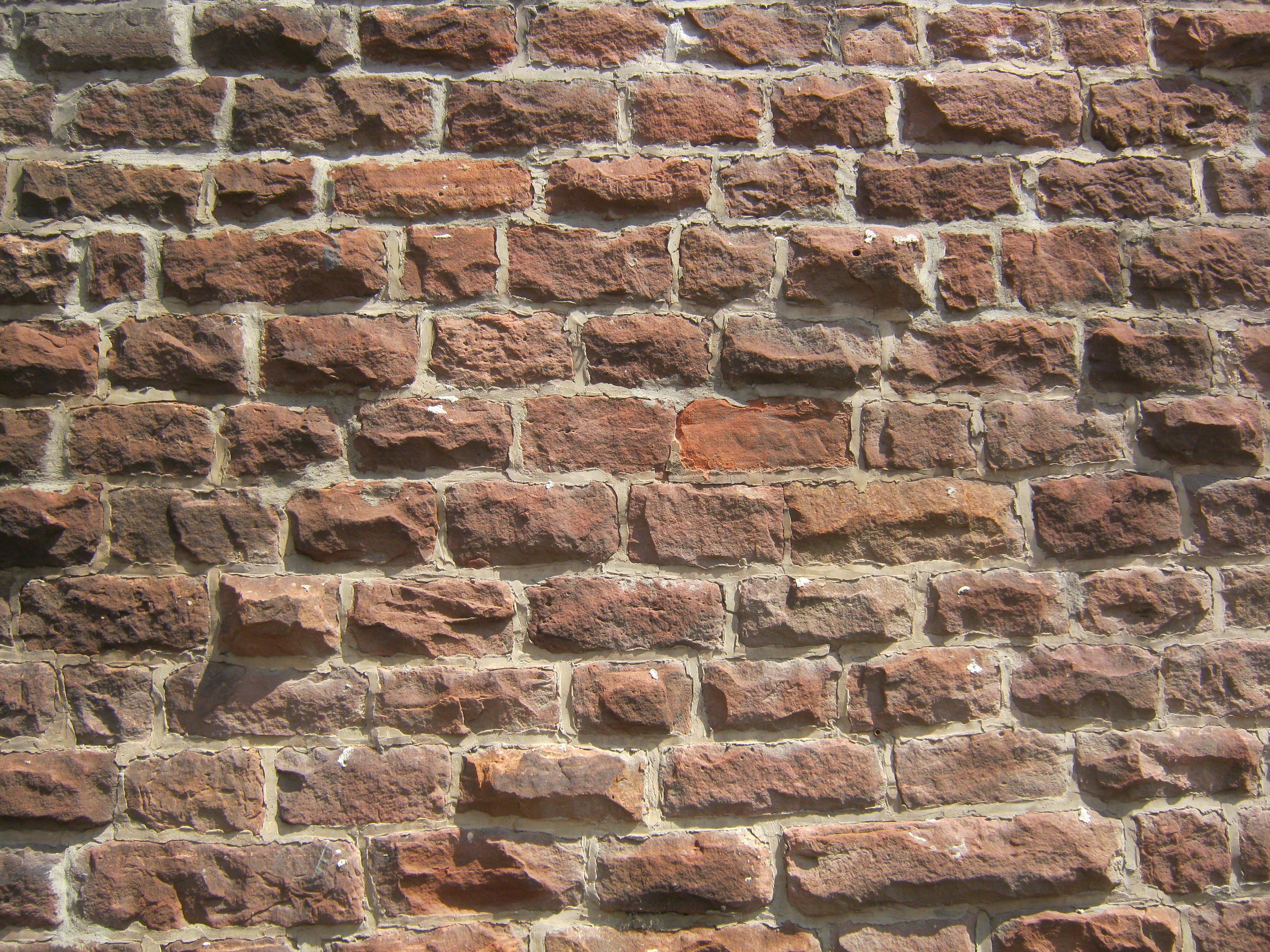 Free photo An old brick wall