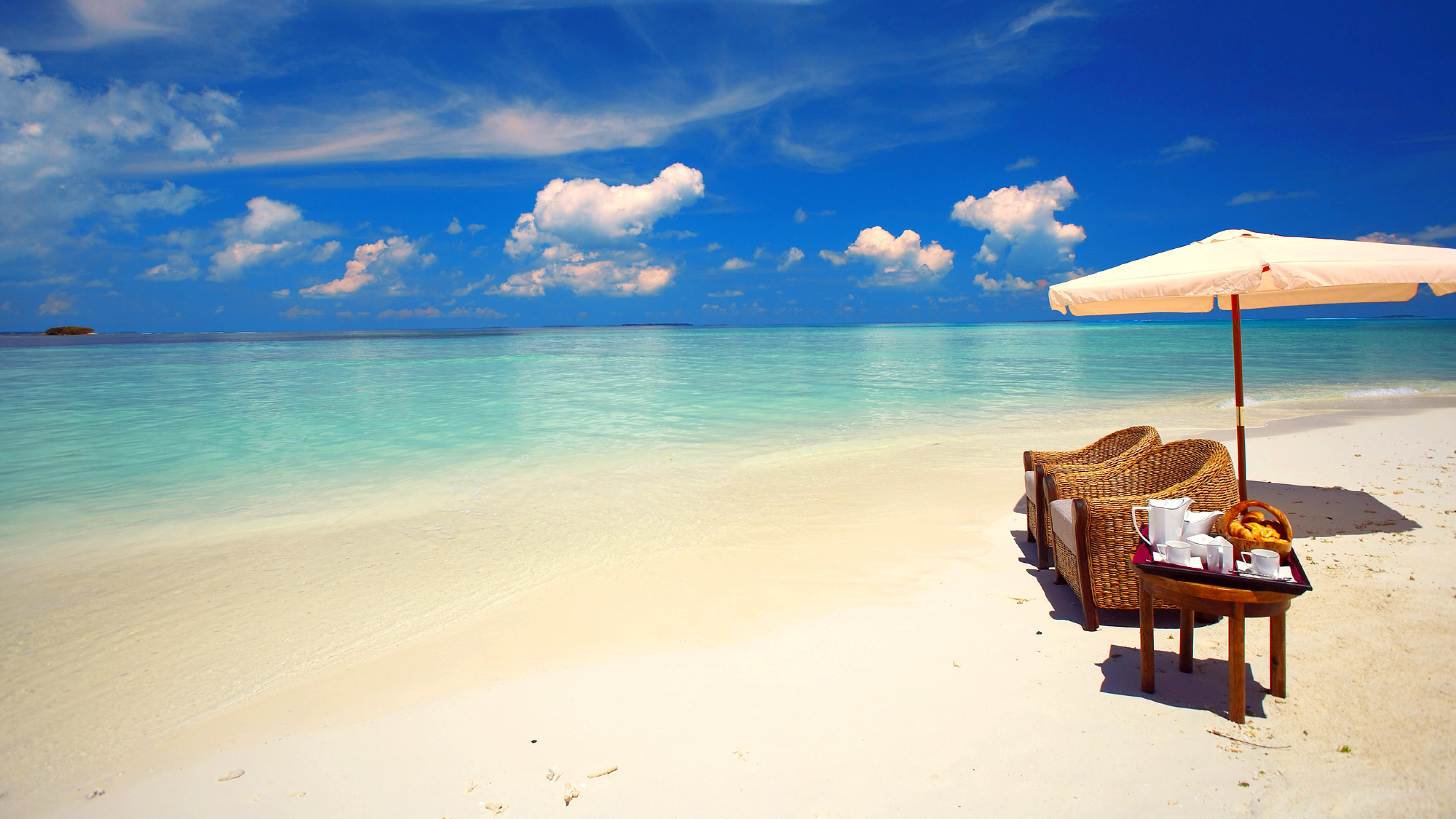 Wallpapers vacation island Maldives on the desktop