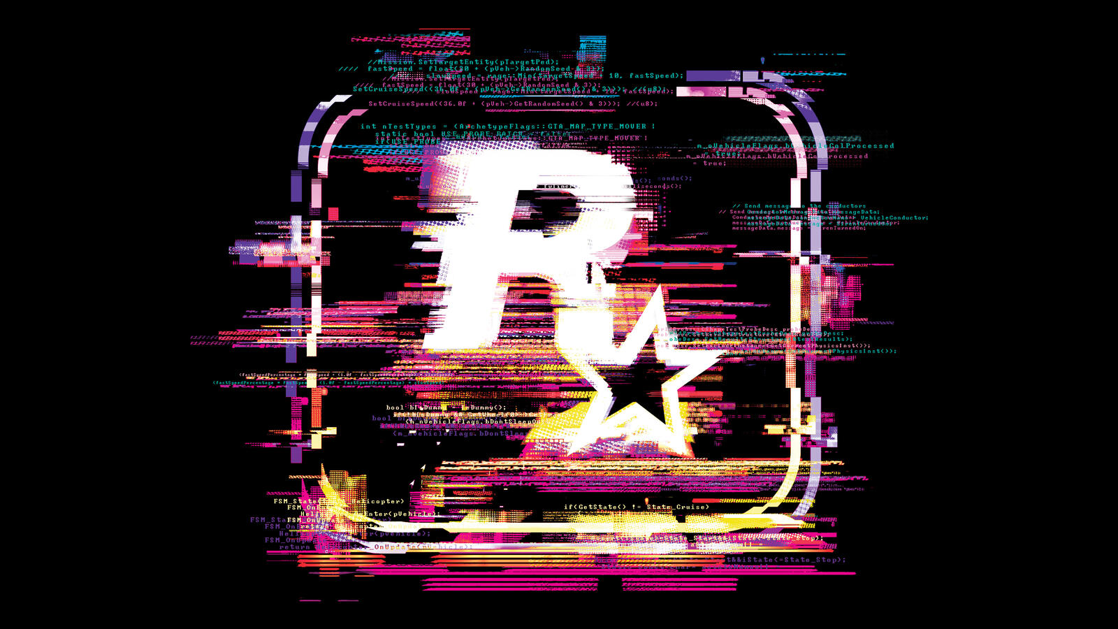 Free photo Rockstar logo