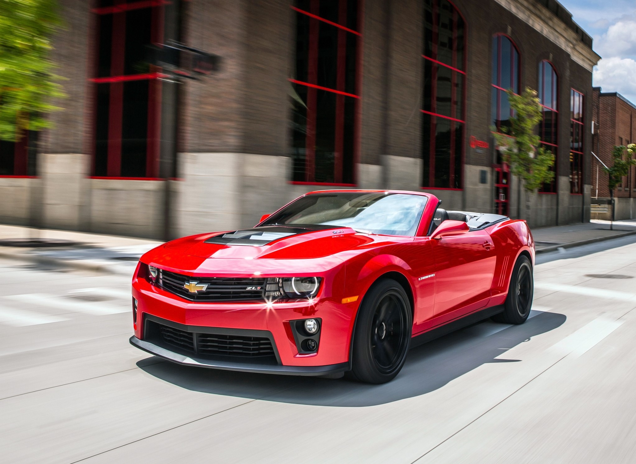 Wallpapers wallpaper chevrolet camaro zl1 in move convertible muscle cars on the desktop
