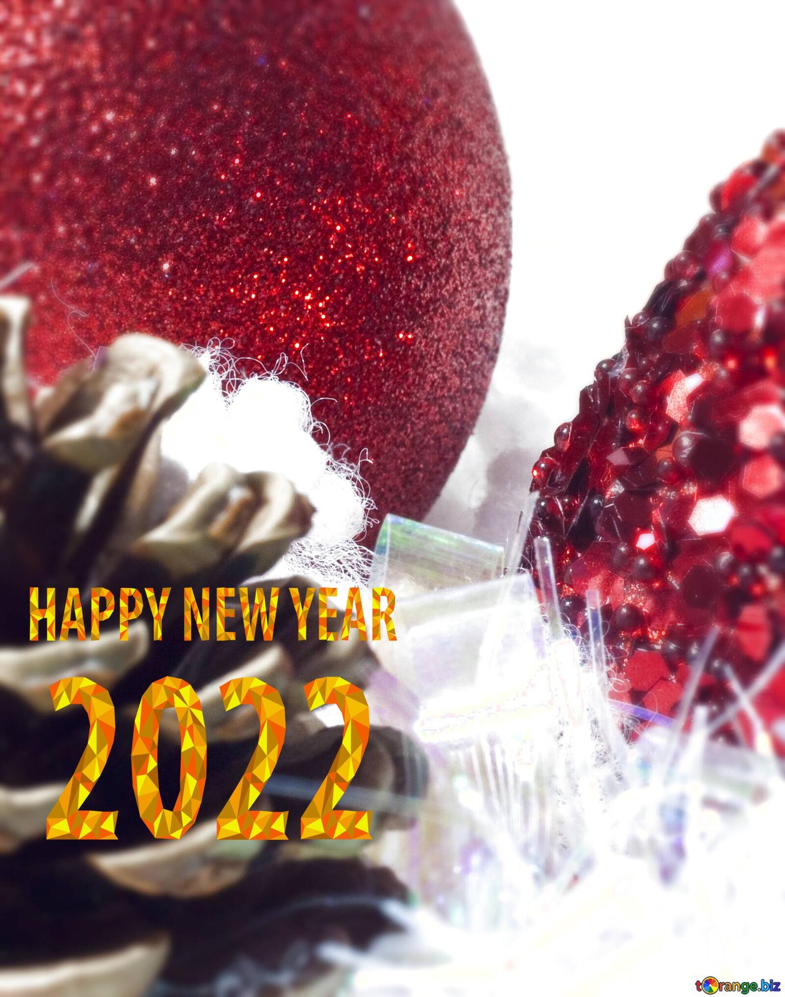 Wallpapers with 2022 new year 2022 on the desktop