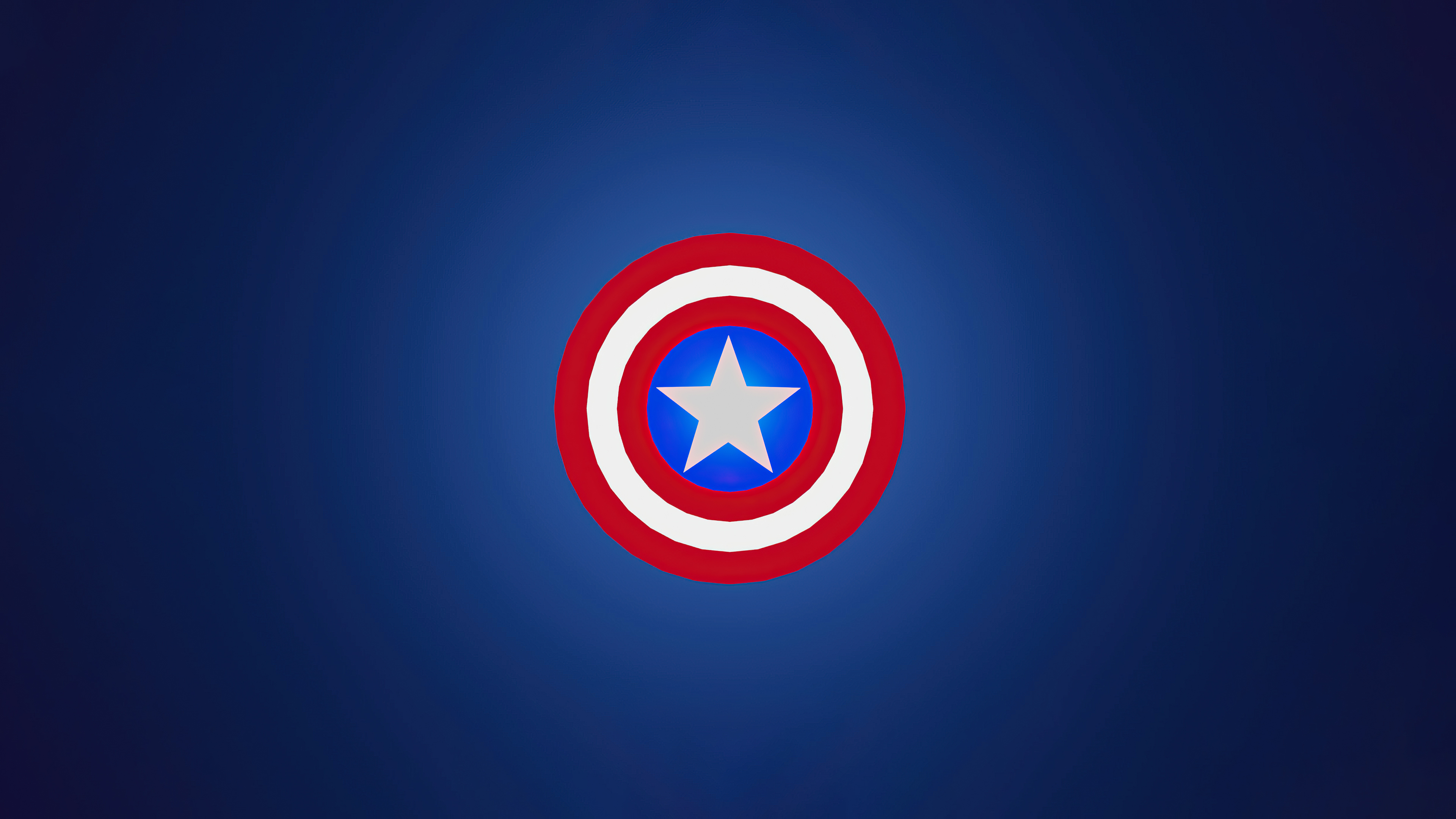 Обои логотип капитан америка минимализм на рабочий стол