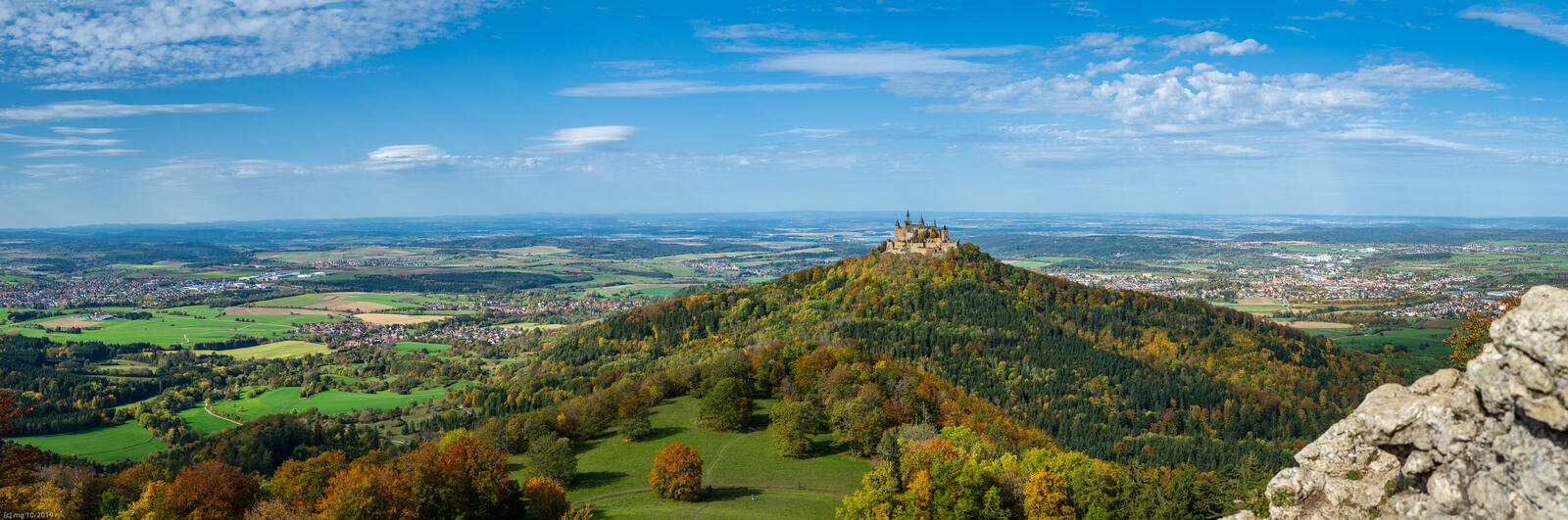 Обои Hohenzollern Castle Швабский Альб Германия на рабочий стол