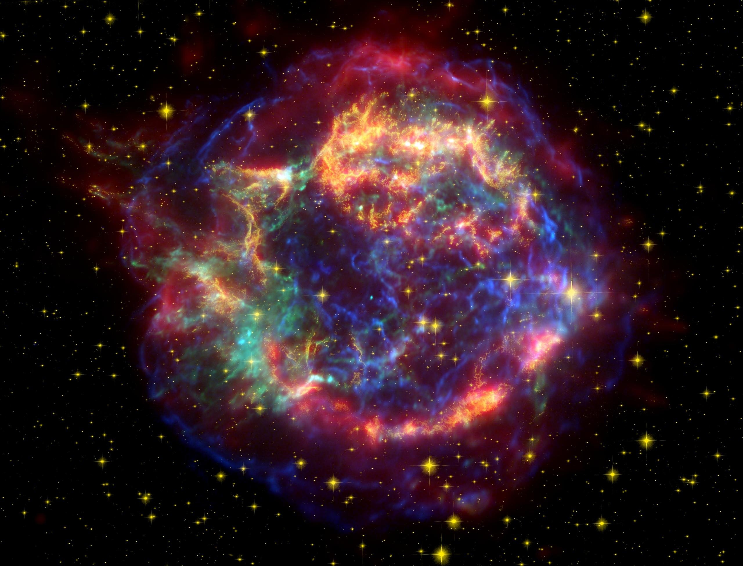 Wallpapers supernova explosion nebula the universe on the desktop