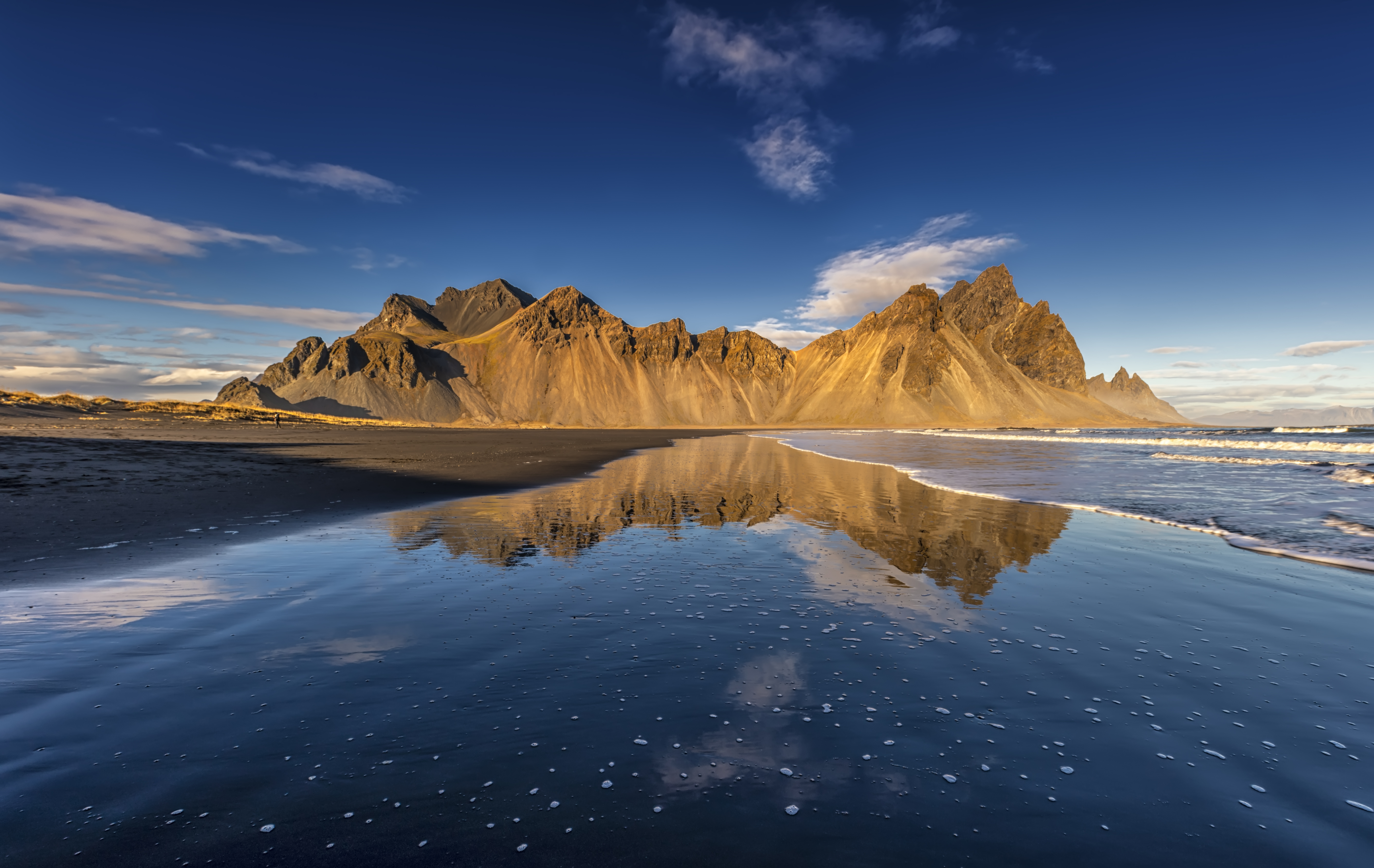 Обои Iceland пейзаж отражение на рабочий стол
