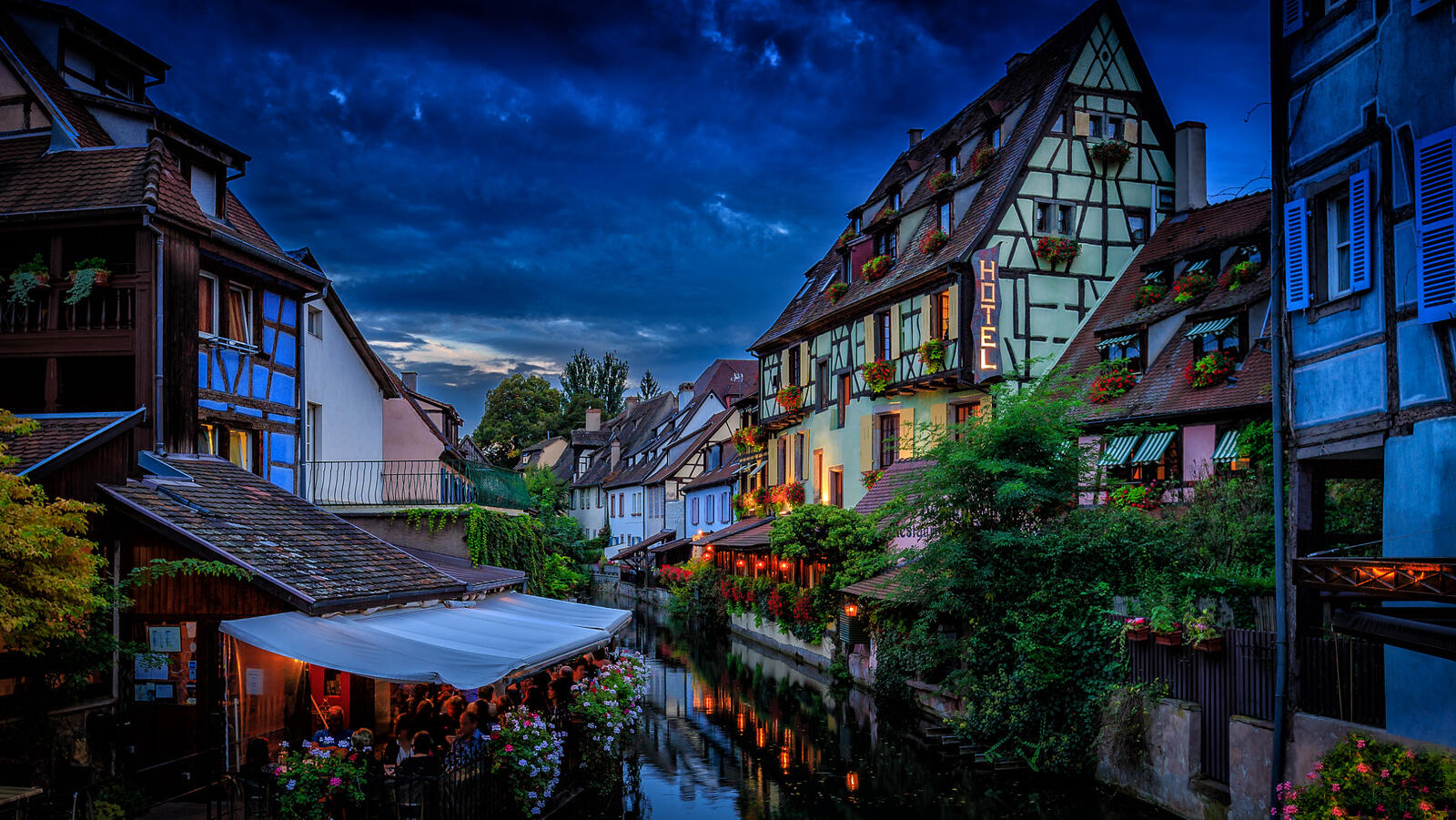 Wallpapers architecture Colmar France on the desktop