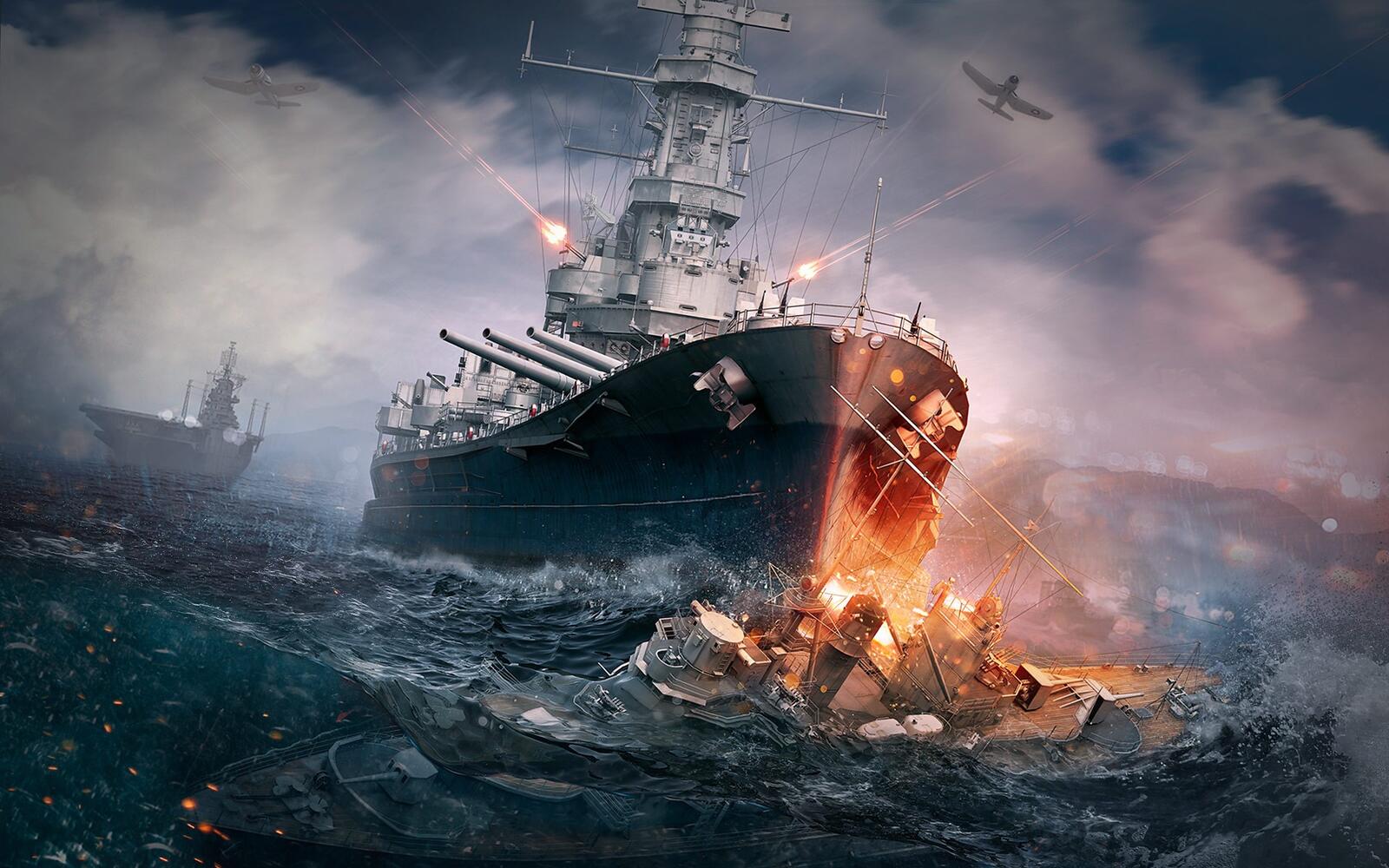 Wallpapers world of warships games computer games on the desktop