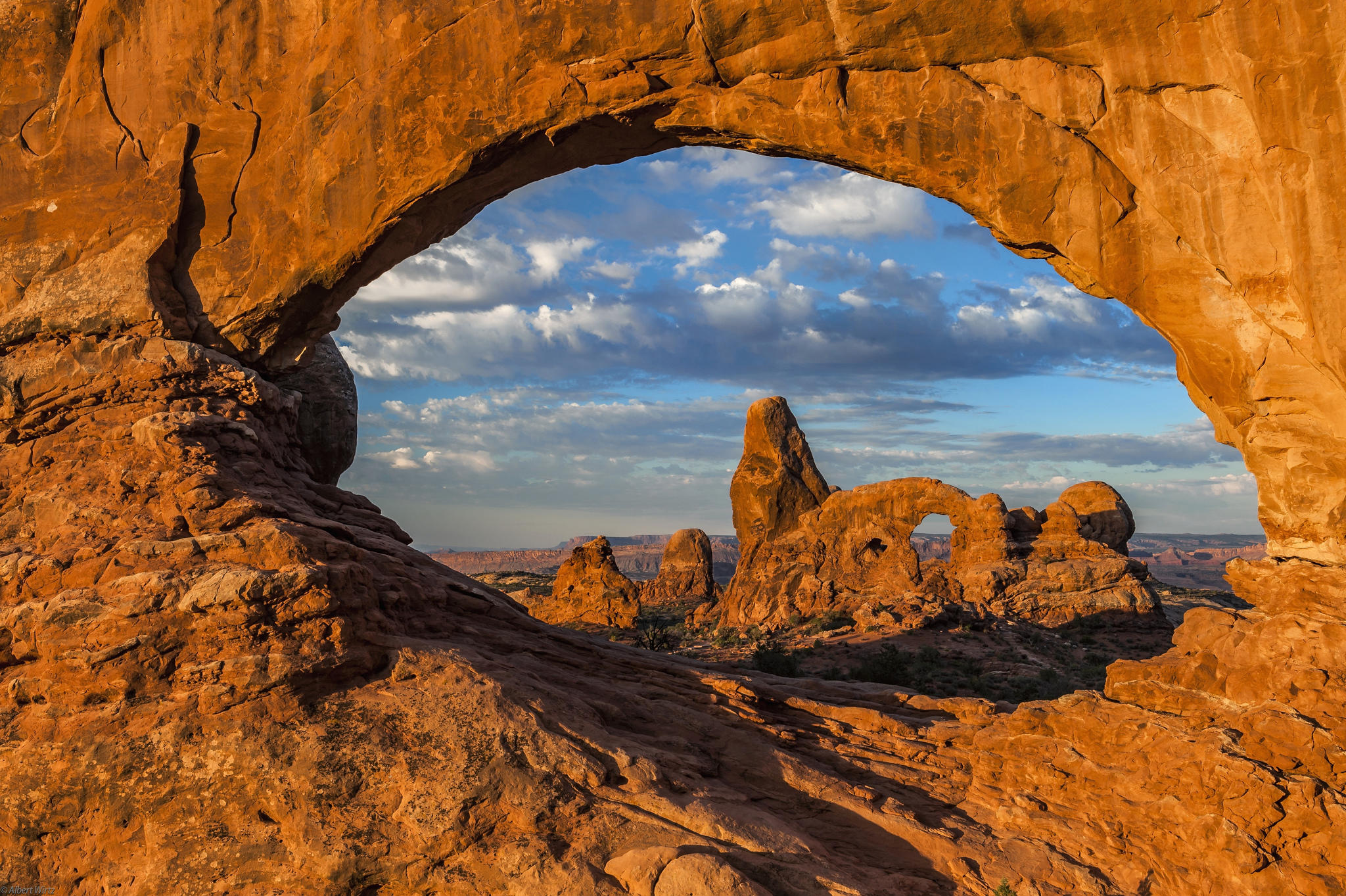 Wallpapers Arches National Park mountains rocks on the desktop