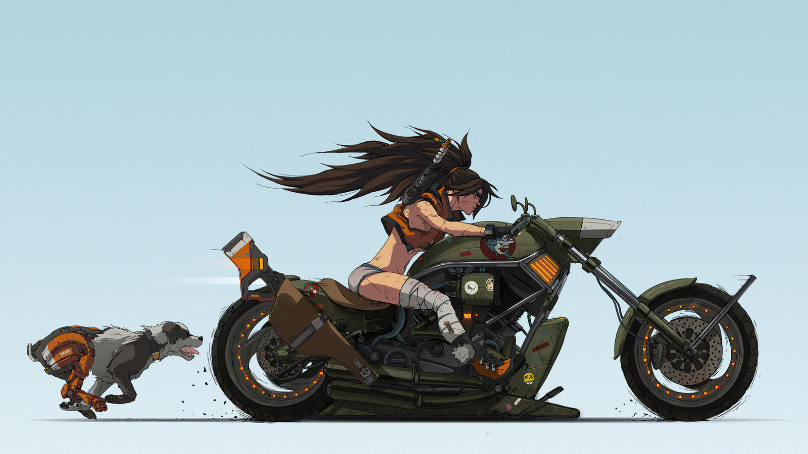 Wallpapers motorcycle artwork miscellaneous on the desktop