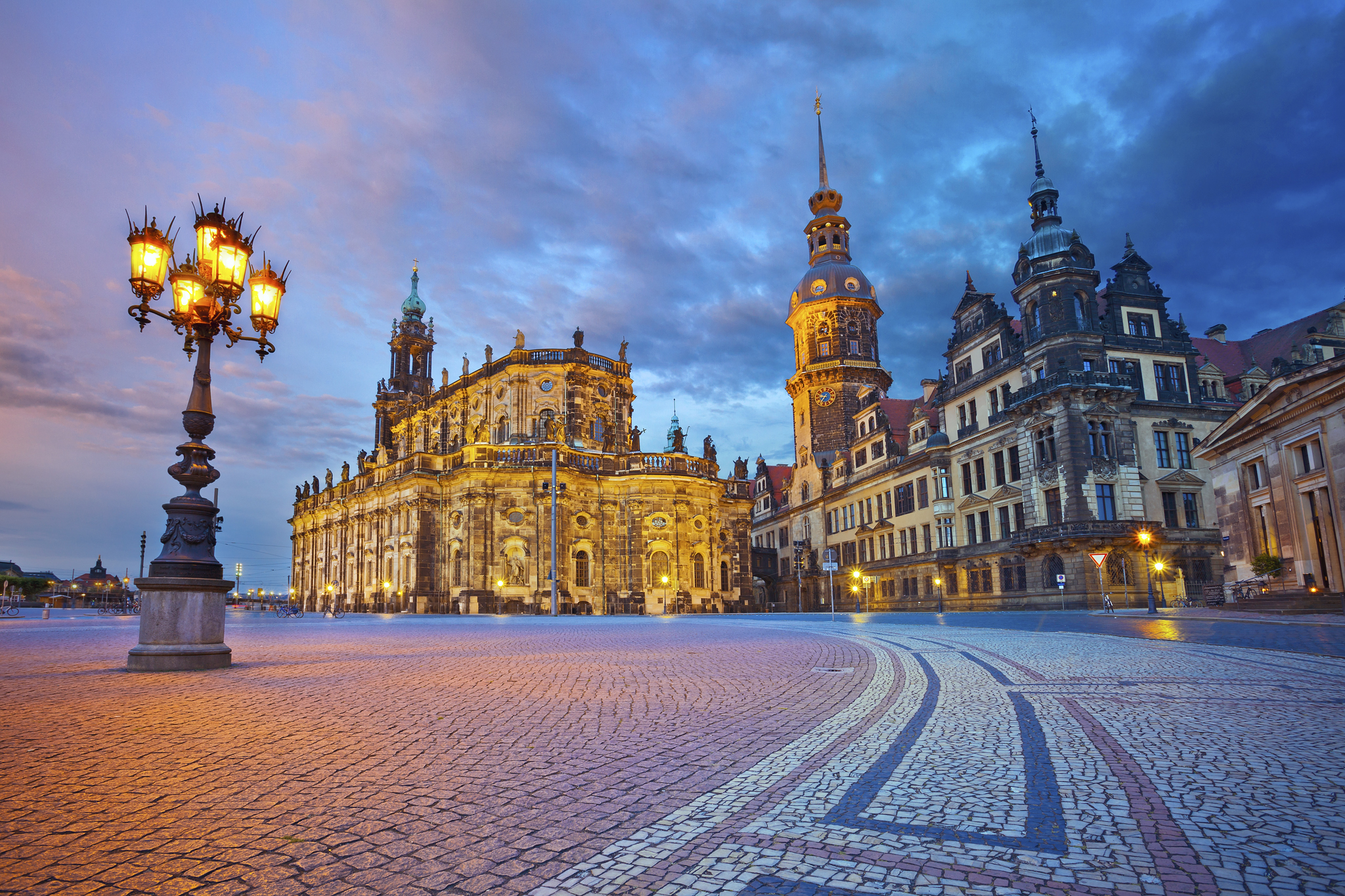 Wallpapers Dresden Germany square on the desktop