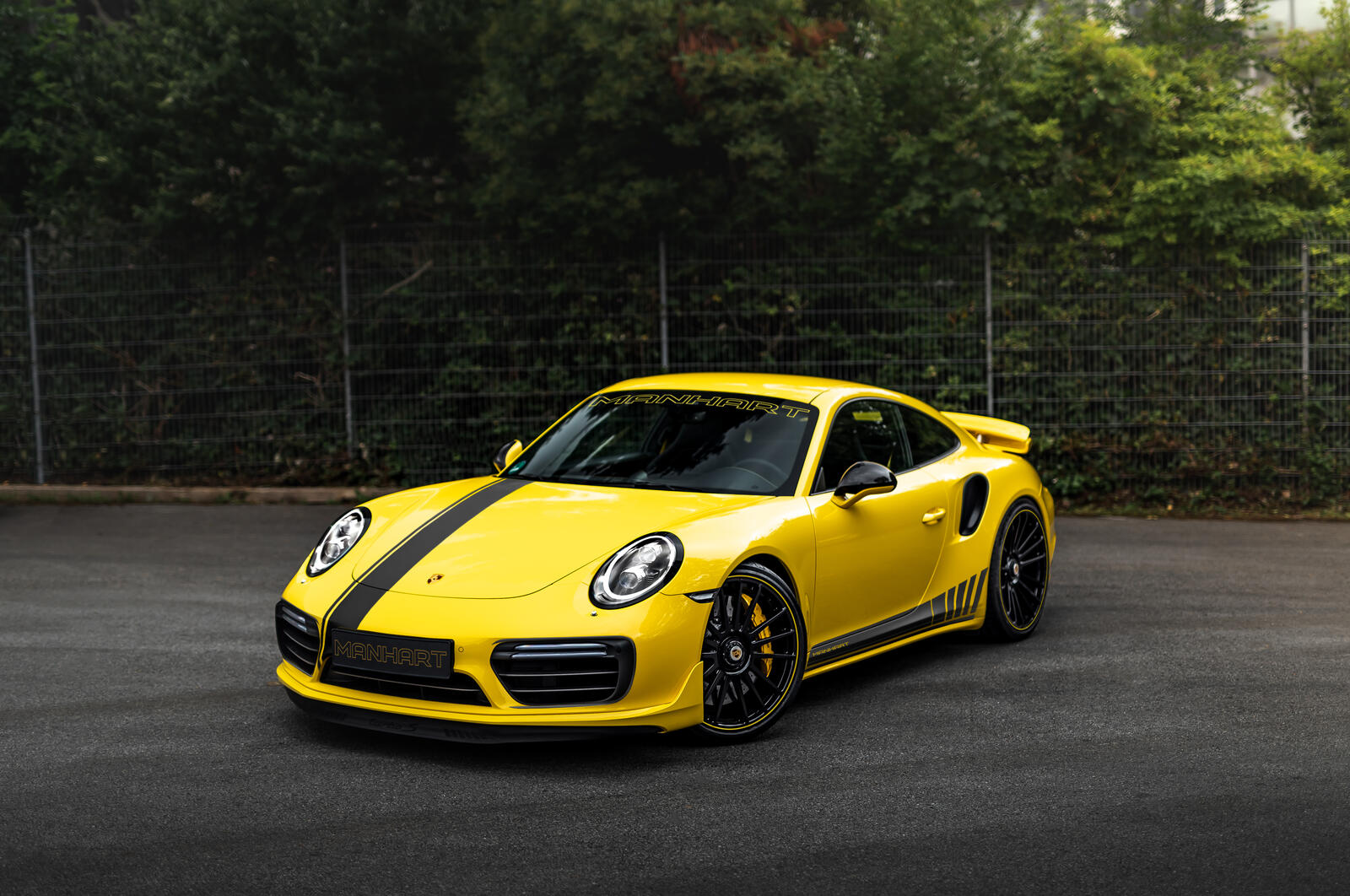 Обои Porsche 911 автомобили желтый на рабочий стол