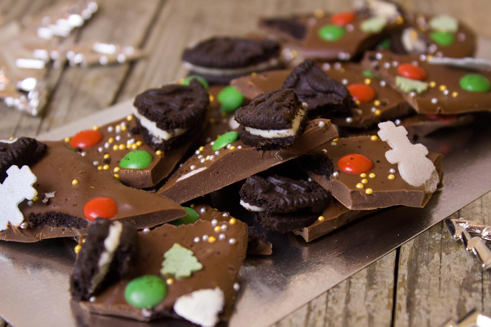 Обои печенье шоколад сладкое на рабочий стол