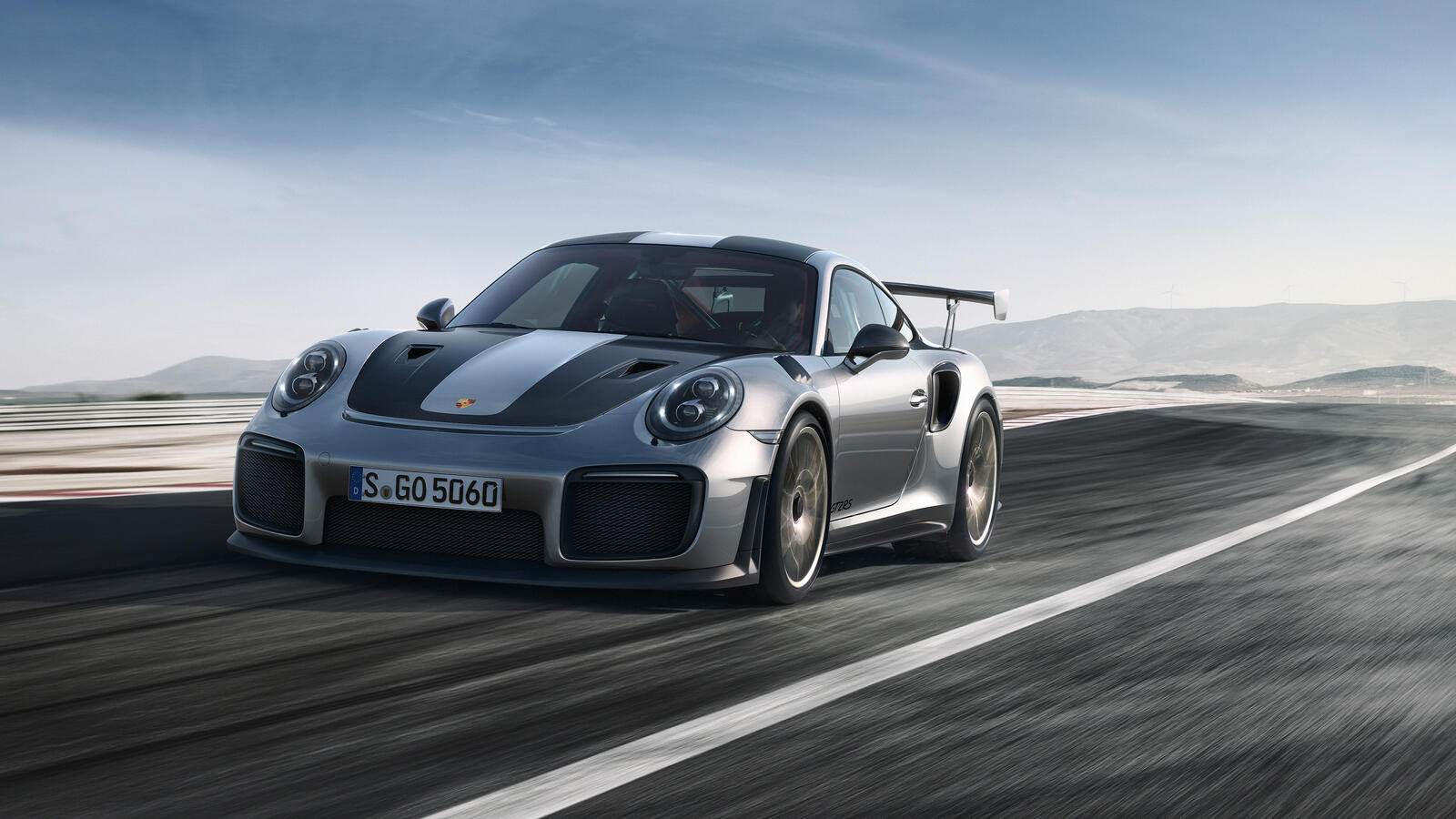 Бесплатное фото Быстрый Porsche 911