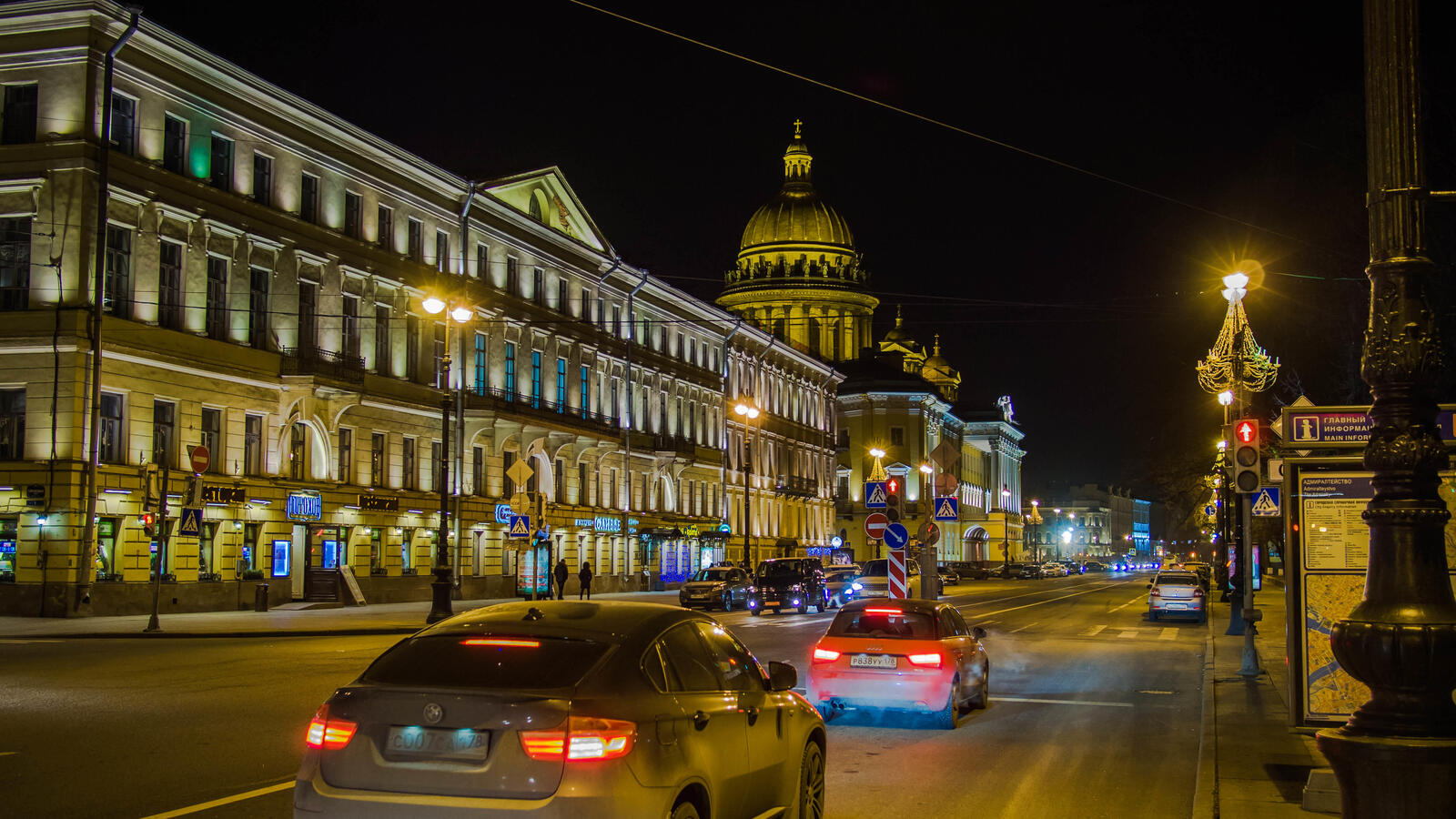 桌面上的壁纸金钟大道 圣彼得堡 城市
