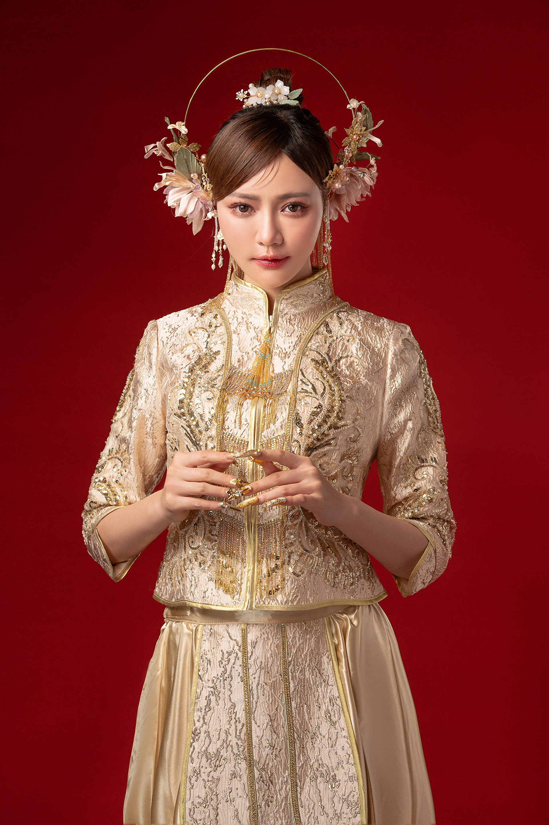 Фото бесплатно молодая женщина, азиатка, руки