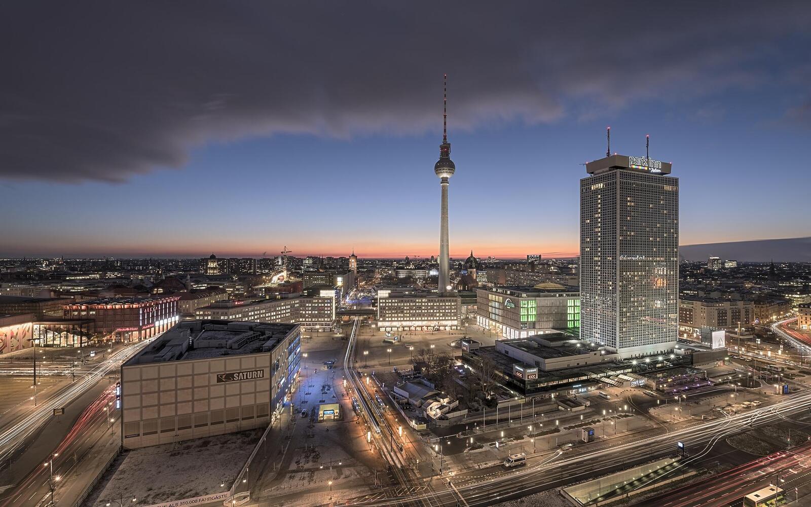 Wallpapers darkens Germany architecture on the desktop