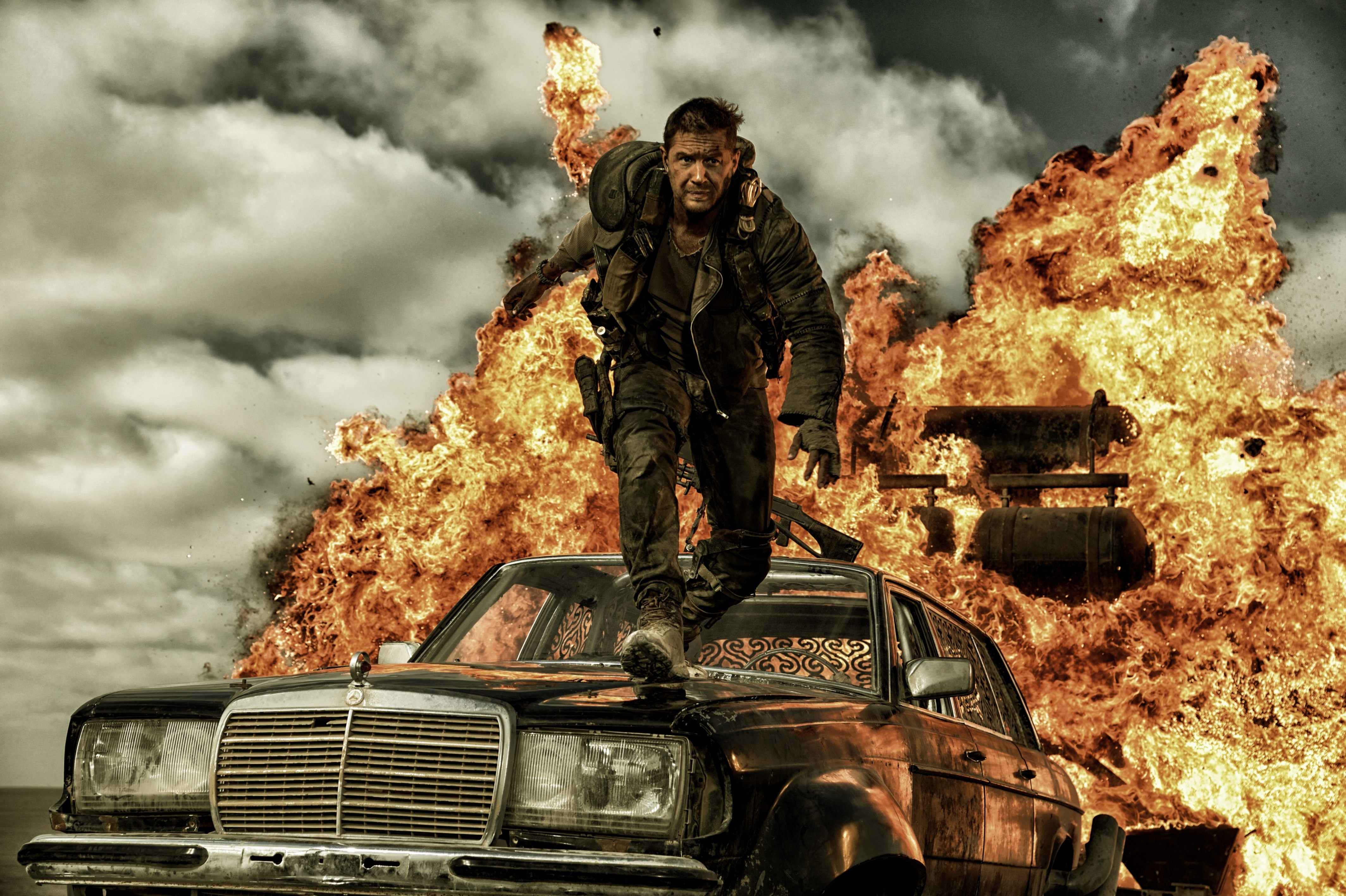 Wallpapers mad Max fury road Tom Hardy car on the desktop