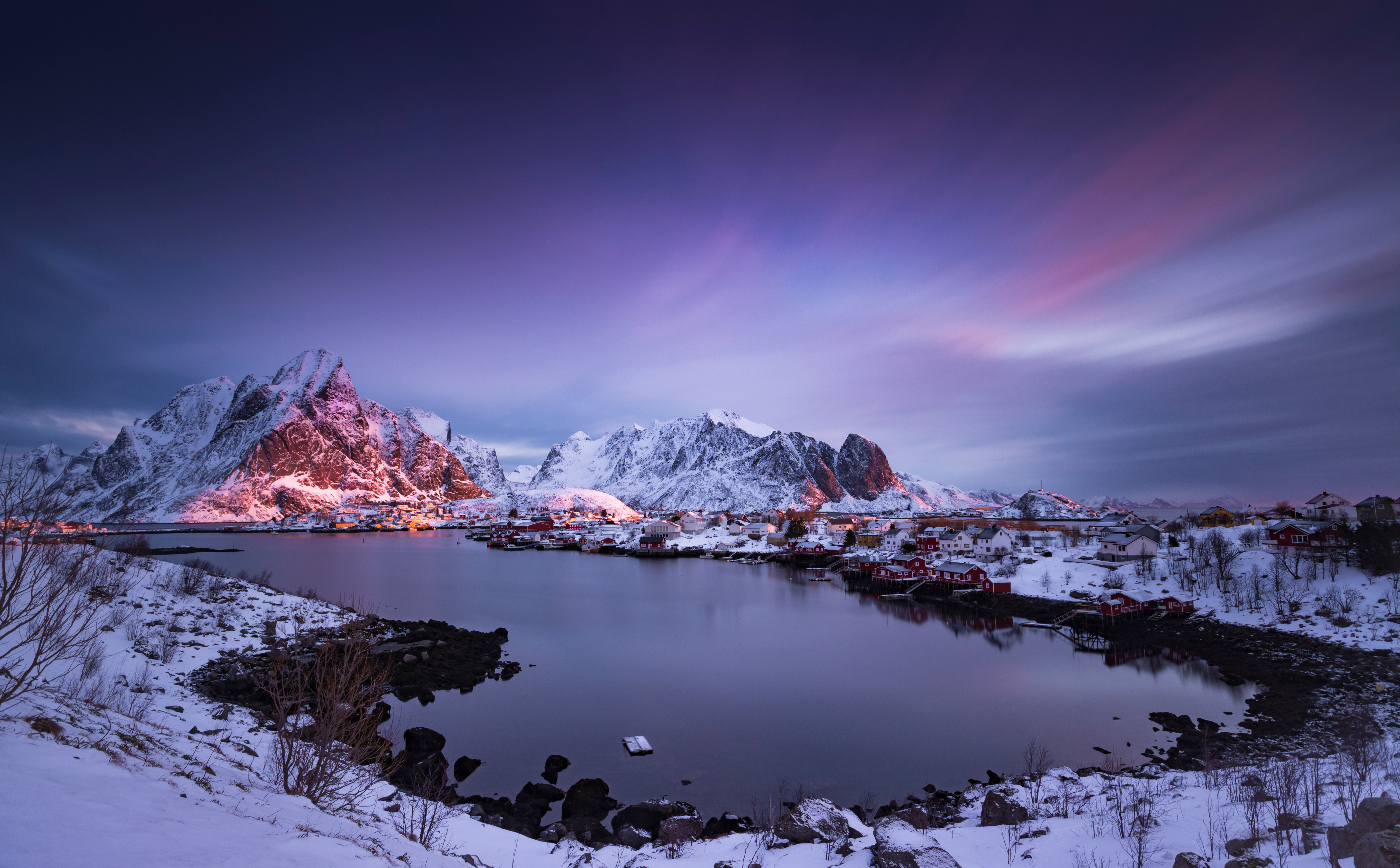 Фото бесплатно горы, Лофотенские острова, Норвегия