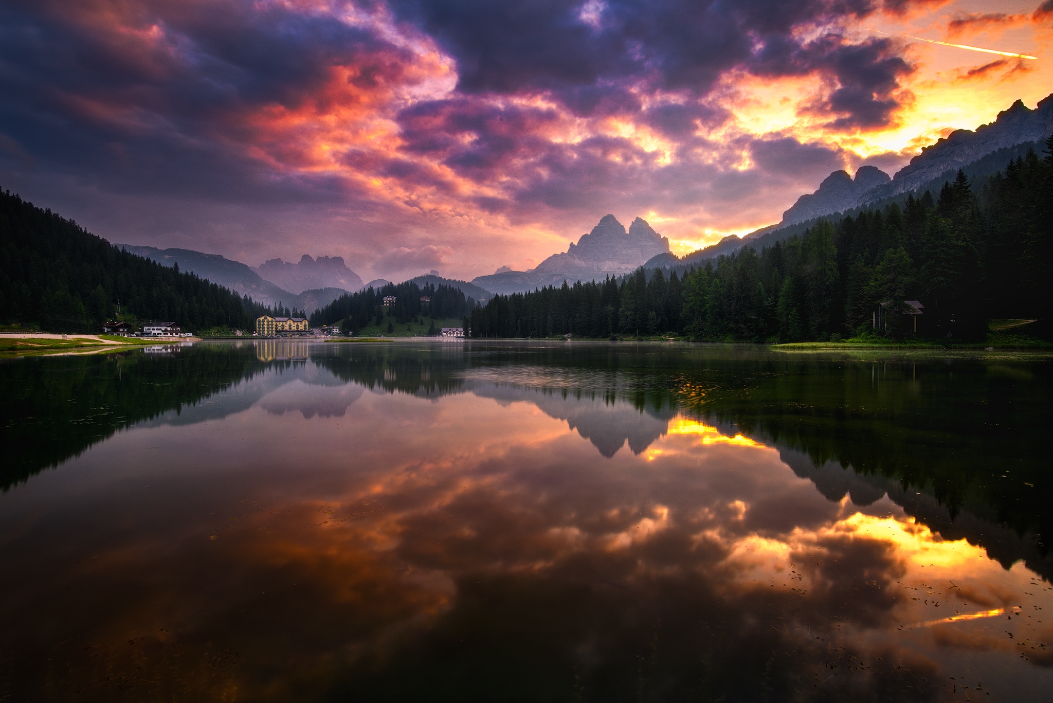 Фото бесплатно Misurina Lake, Доломити, Италия