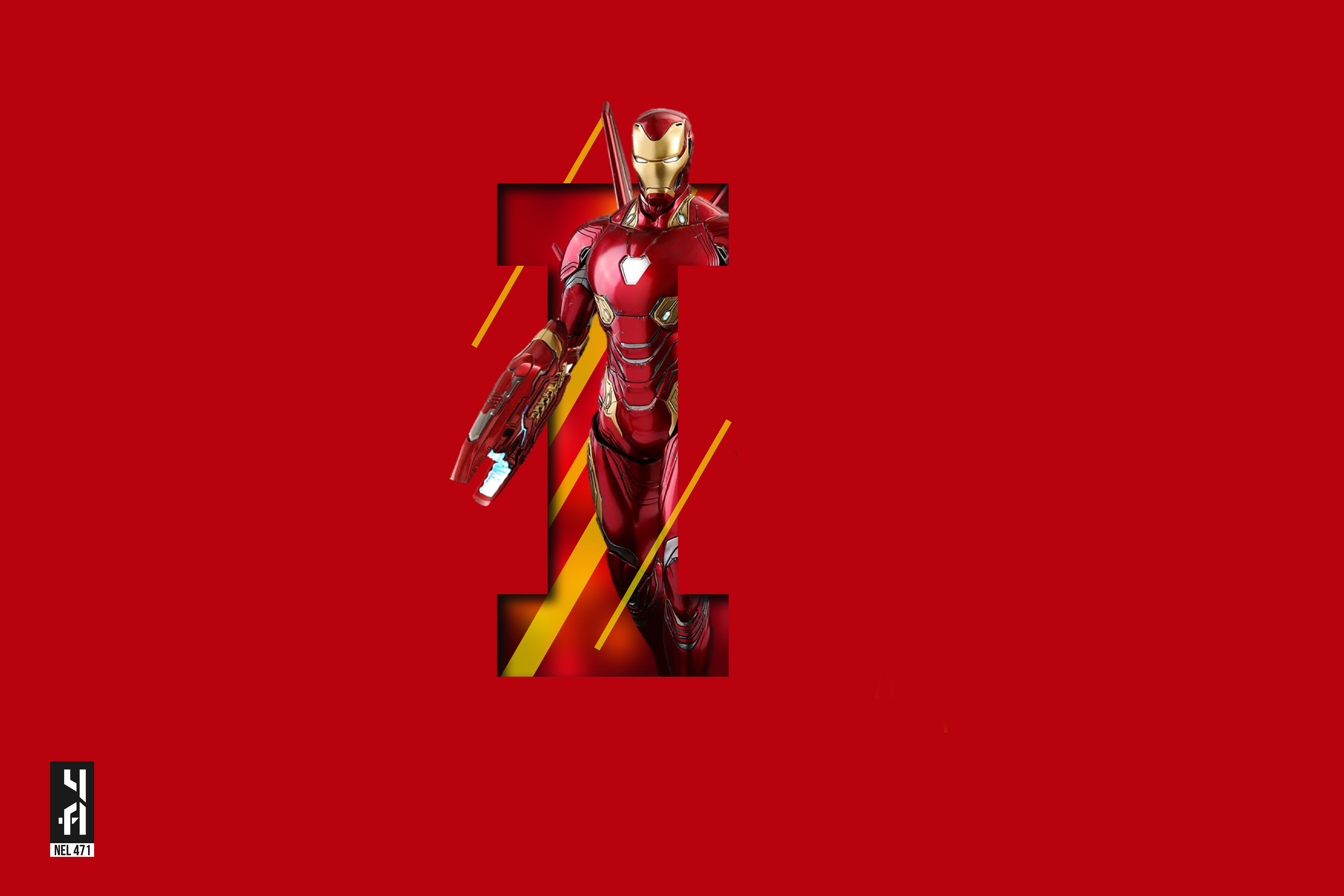 Photo free Iron Man, screensaver, artwork