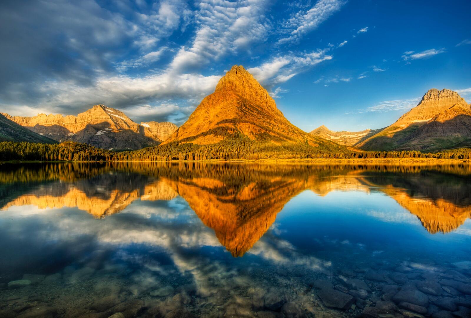 免费照片免费的冰川国家公园，湖 - 美丽的照片