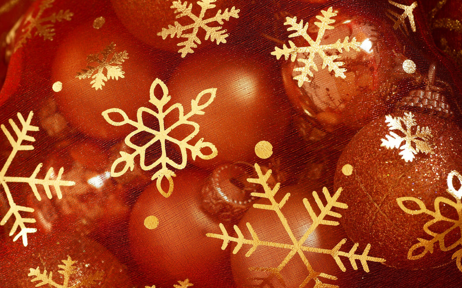 Wallpapers new years toys christmas balls snowflakes on the desktop