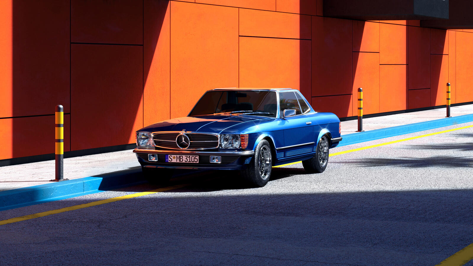 Free photo Beautiful pictures of Mercedes Benz, cars, in behance