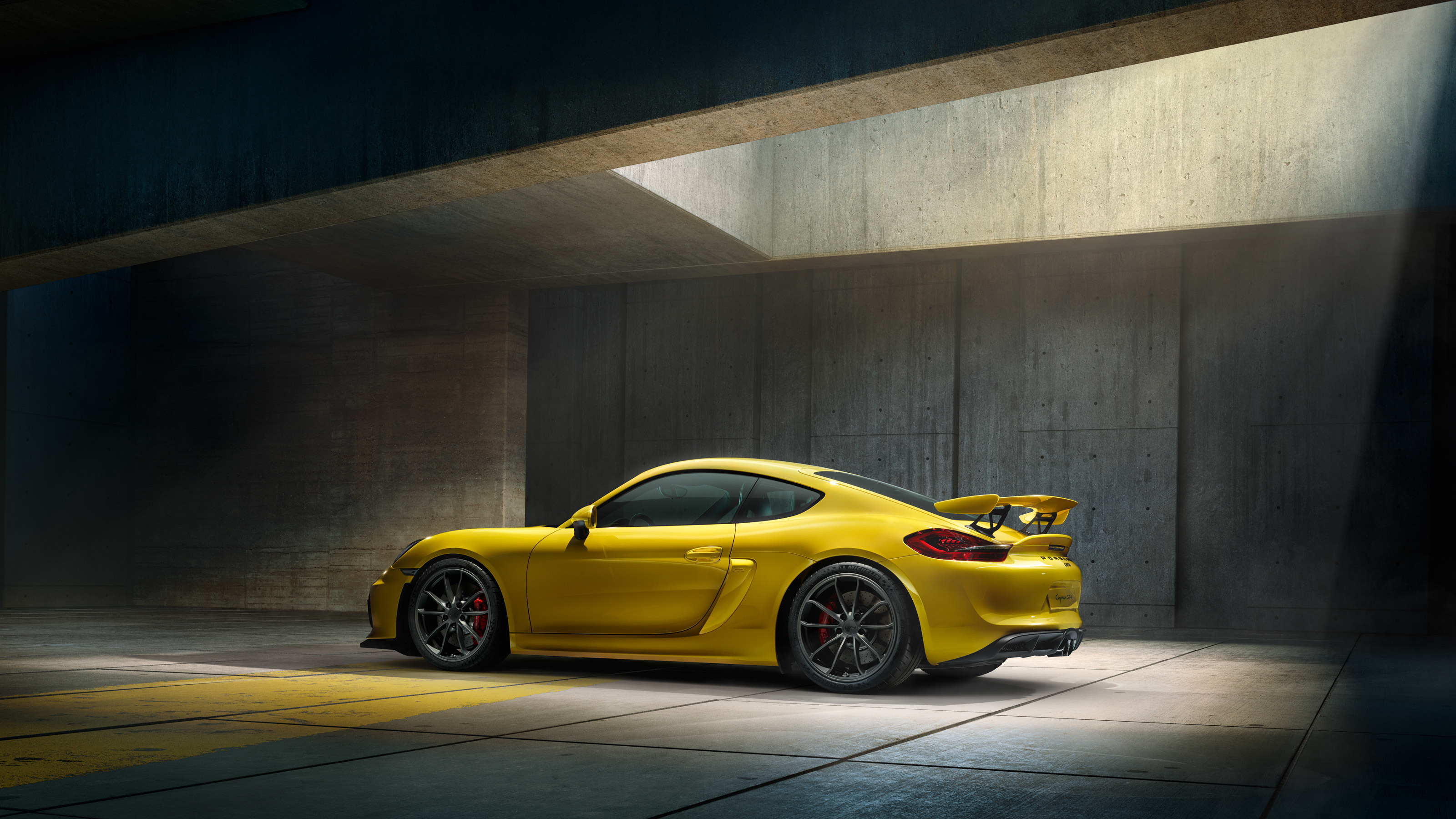 Фото бесплатно автомобиль, желтый, Porsche